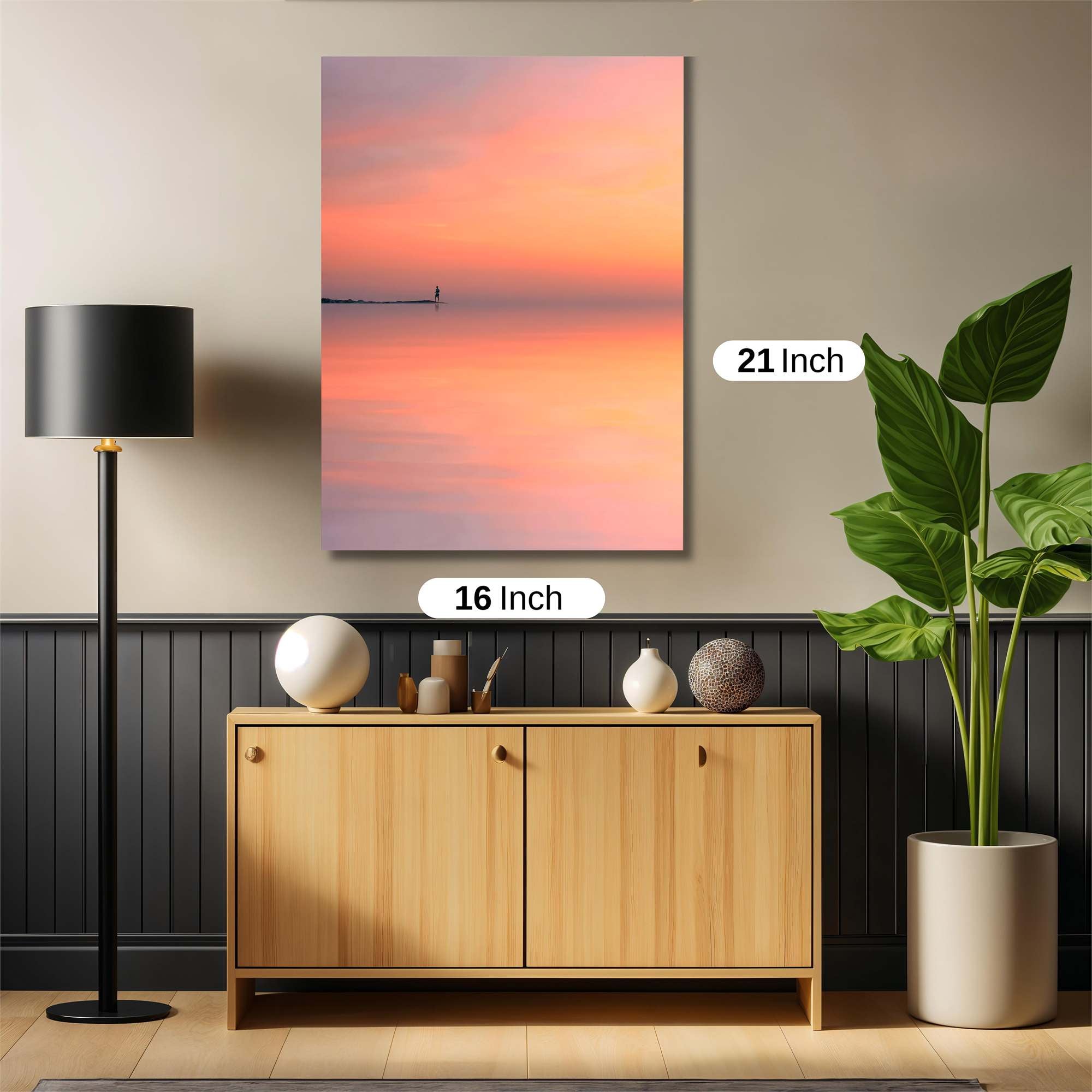 Sunset Serenity Safe Wall Magnetic / M