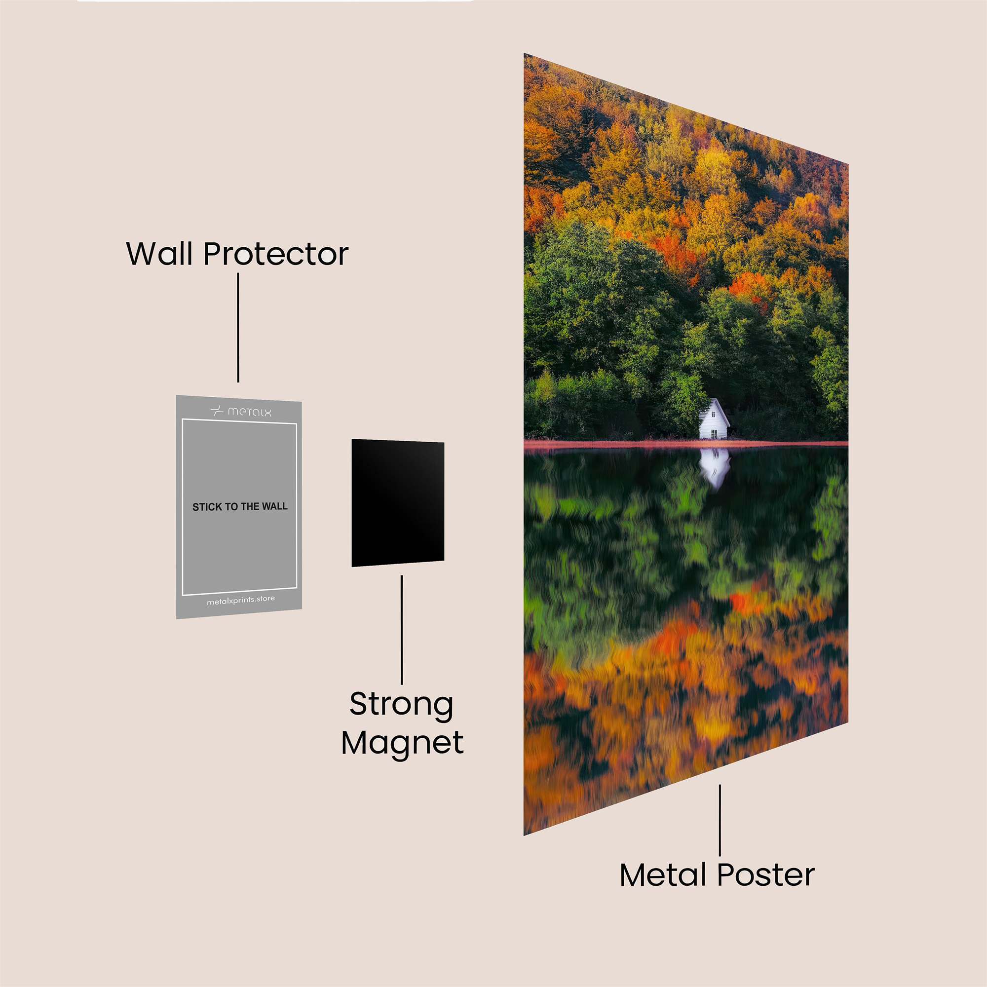 Cabin Serenity Safe Wall Magnetic / M