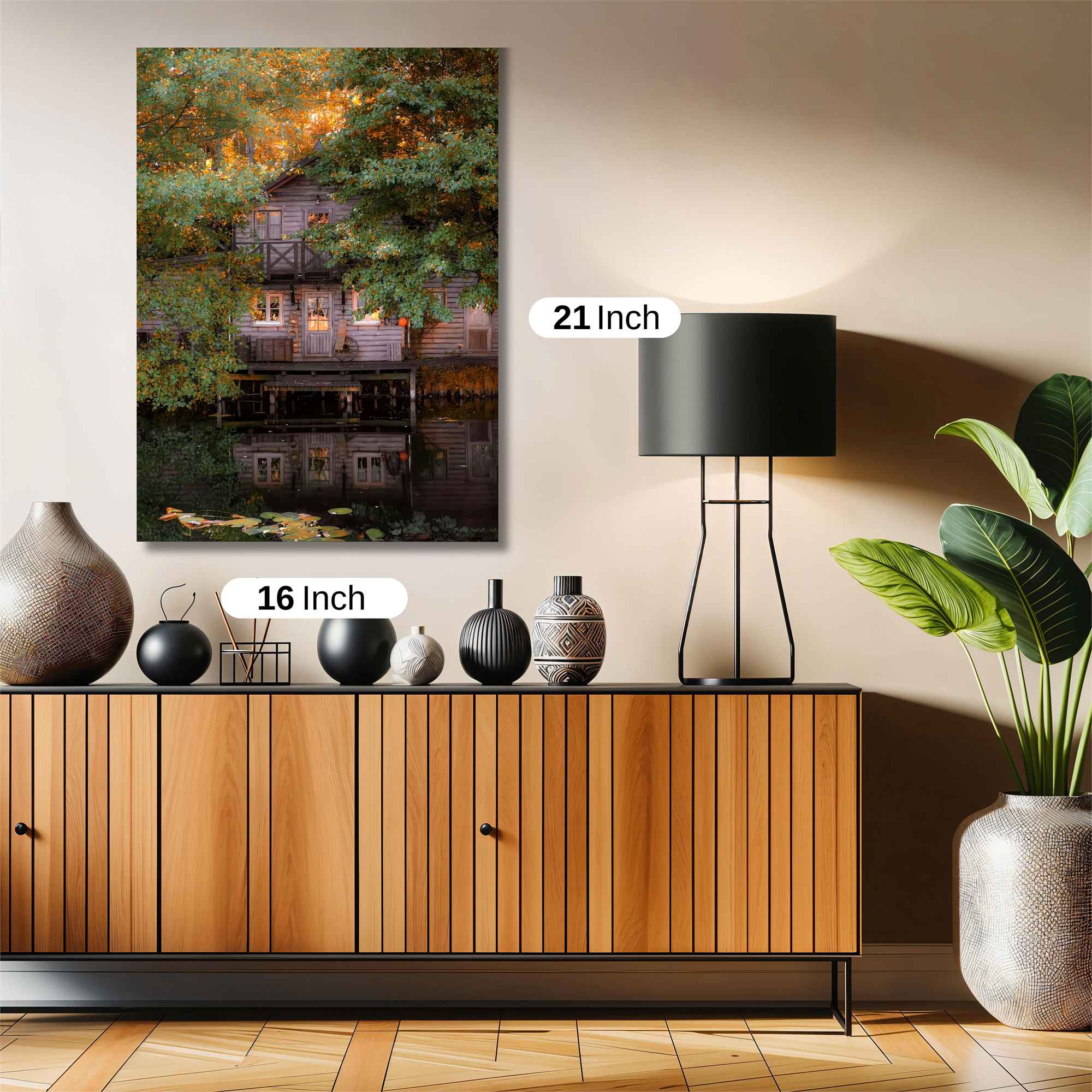 Cabin Serenity Safe Wall Magnetic / M