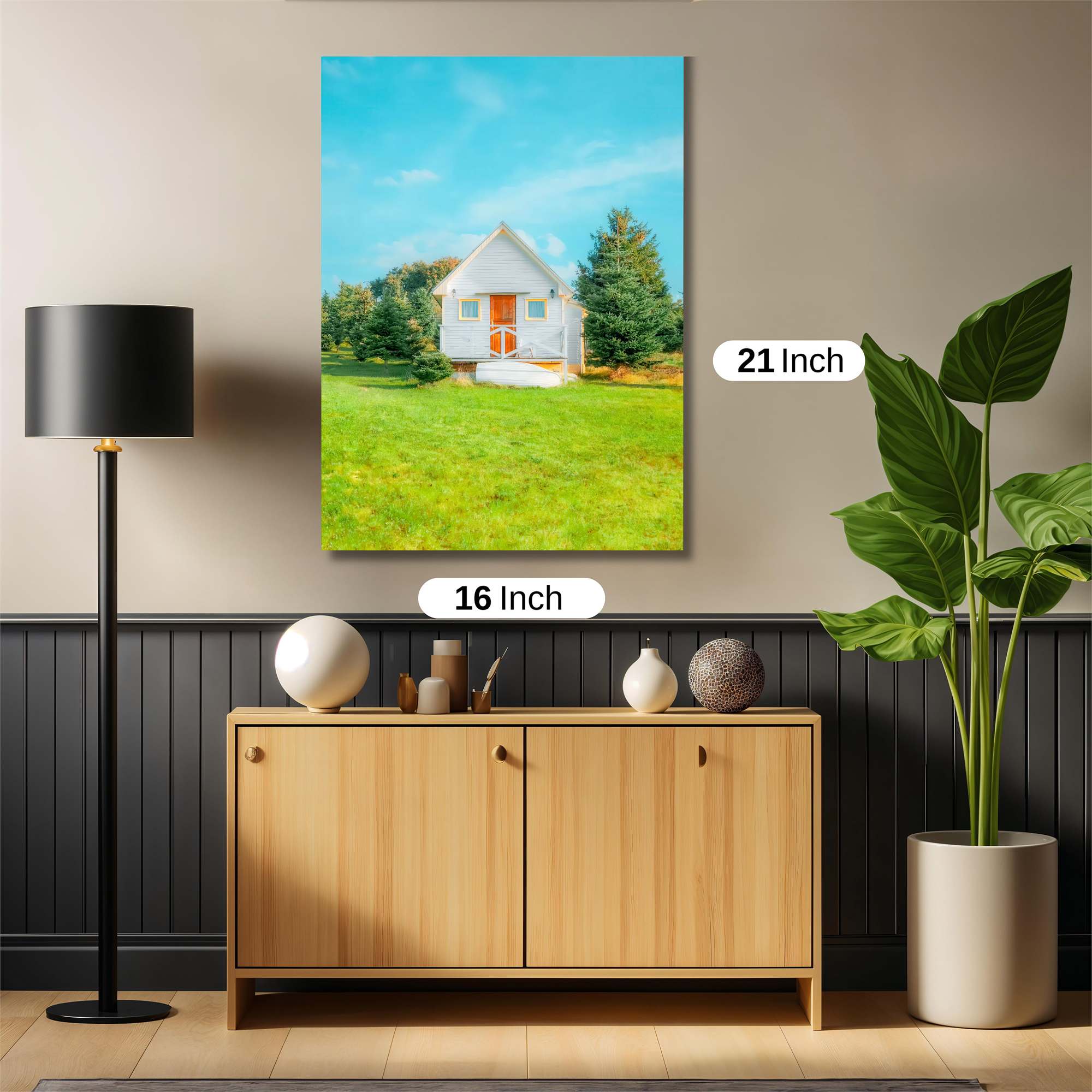 Cottage Serenity Safe Wall Magnetic / M