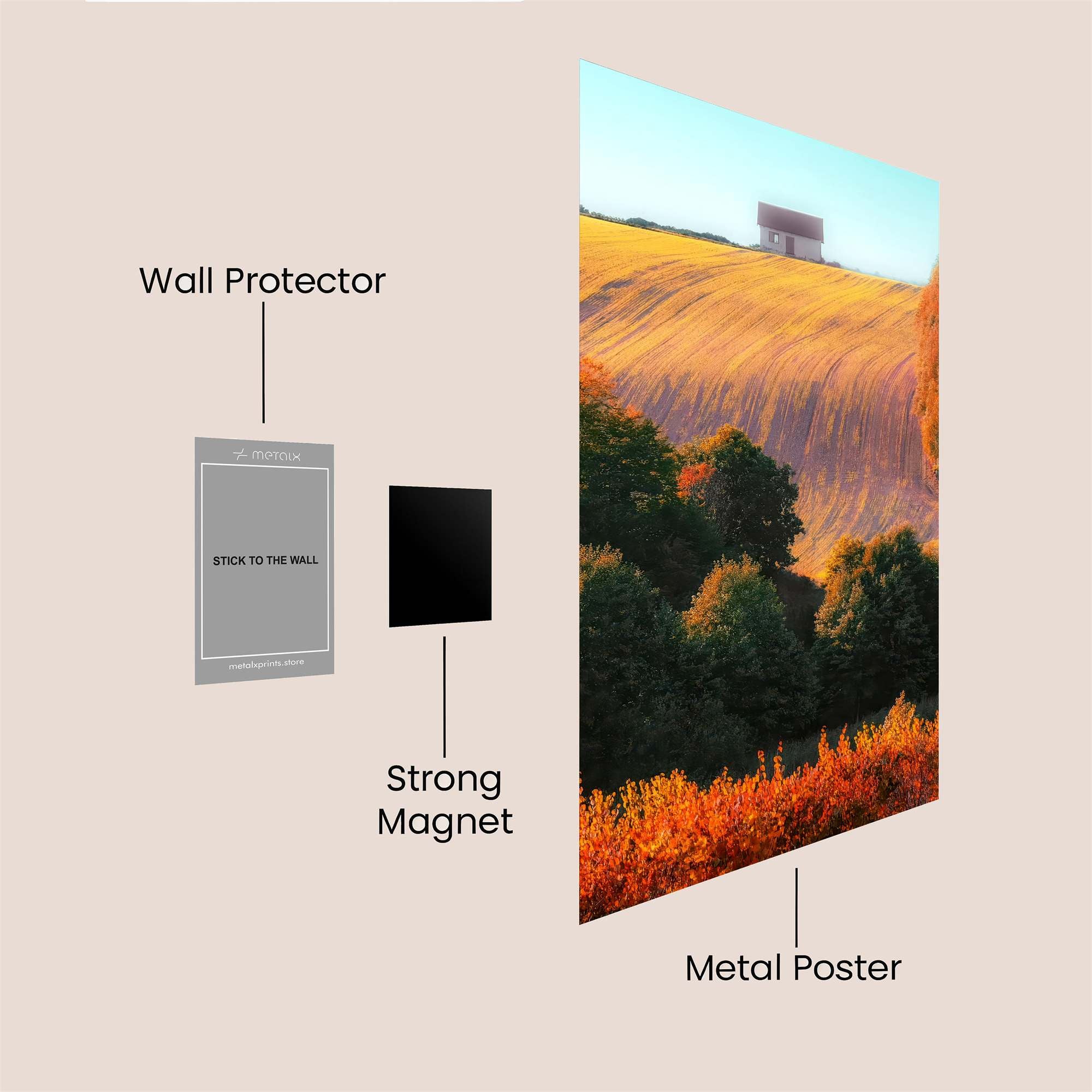 Harvest Serenity Safe Wall Magnetic / M