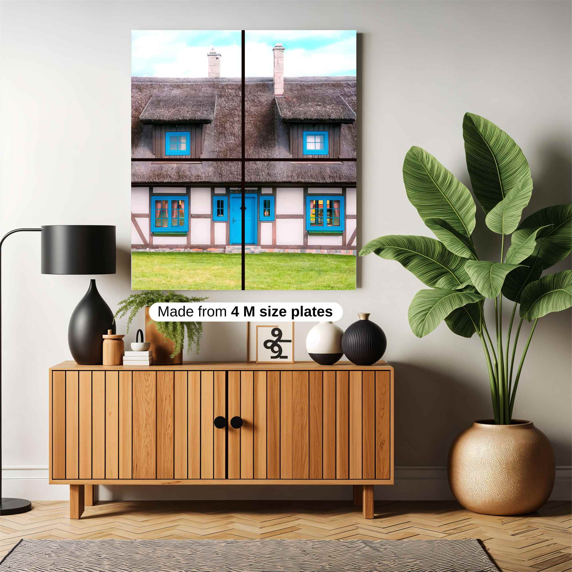 Cottage Cheerful Safe Wall Magnetic / M