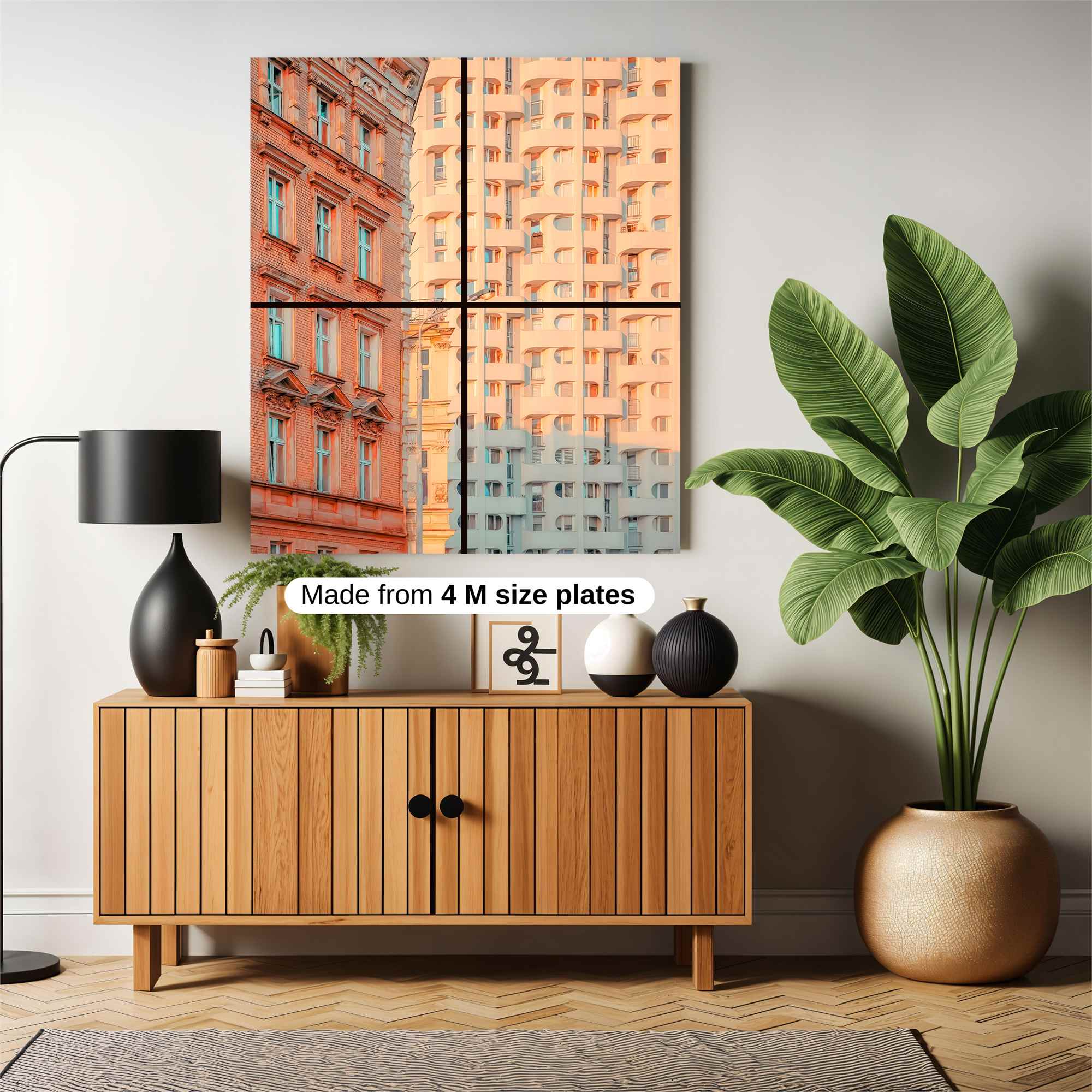 Architectural Contrast Safe Wall Magnetic / M