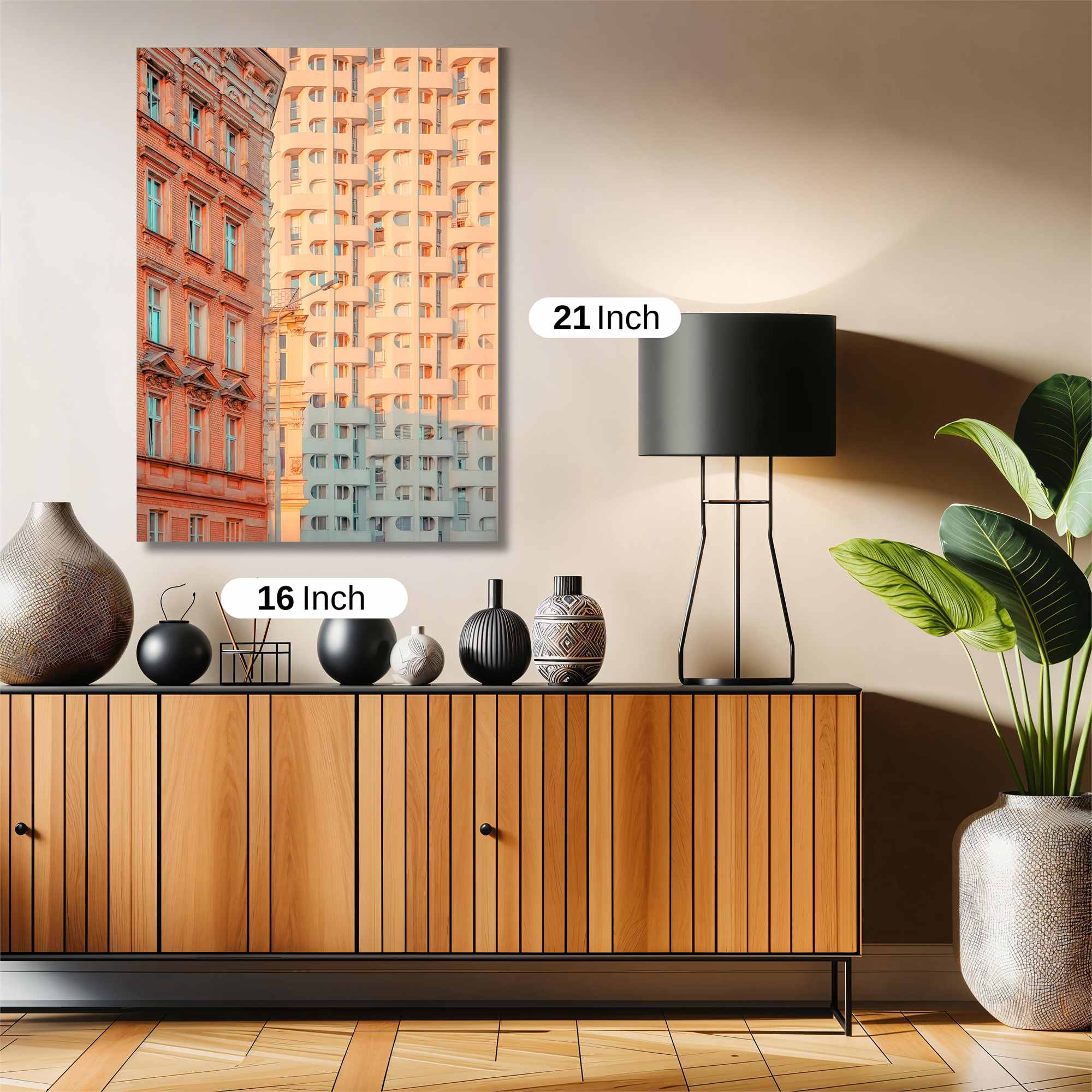 Architectural Contrast Safe Wall Magnetic / M