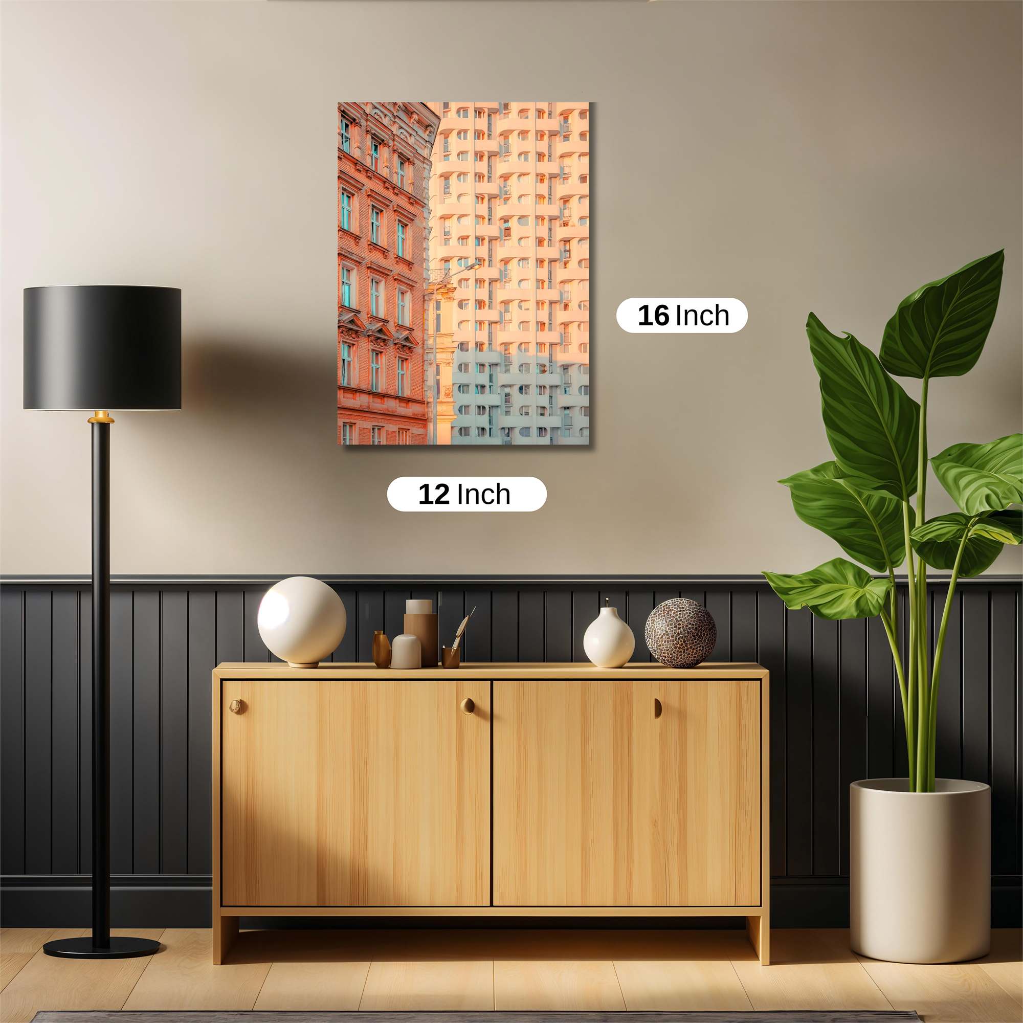 Architectural Contrast Safe Wall Magnetic / M