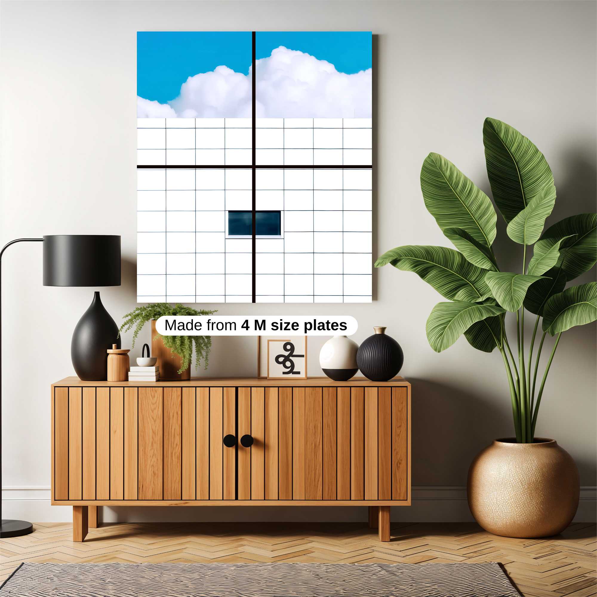 Window Solitude Safe Wall Magnetic / M