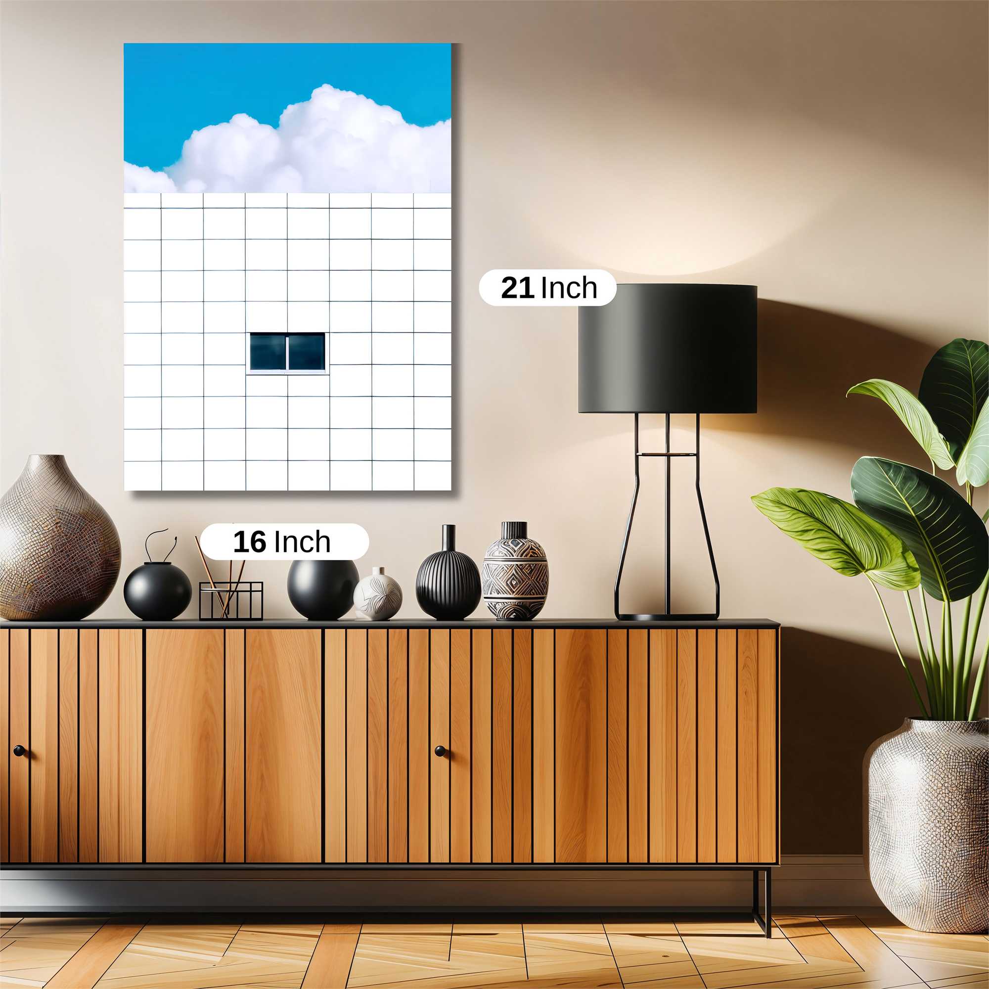 Window Solitude Safe Wall Magnetic / M