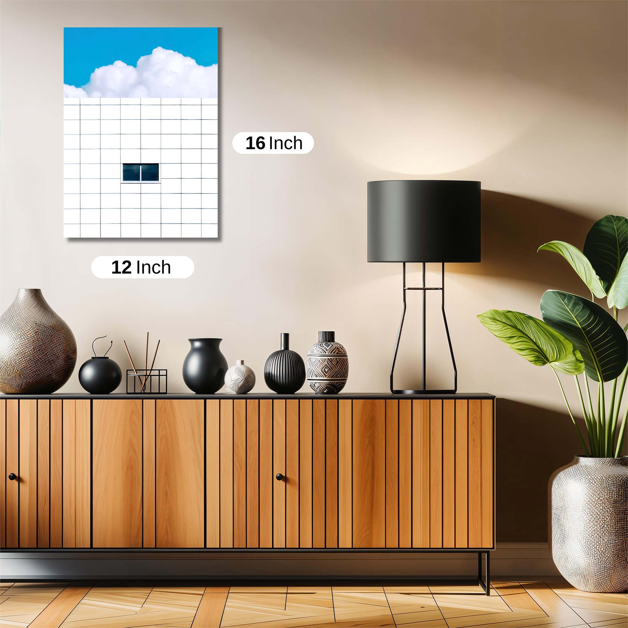 Window Solitude Safe Wall Magnetic / M