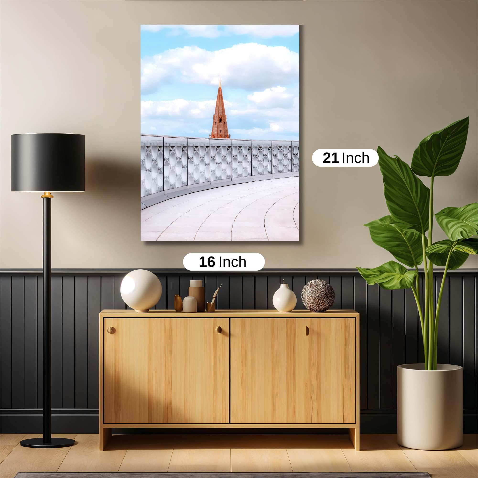 Moonlit Serenity Safe Wall Magnetic / M