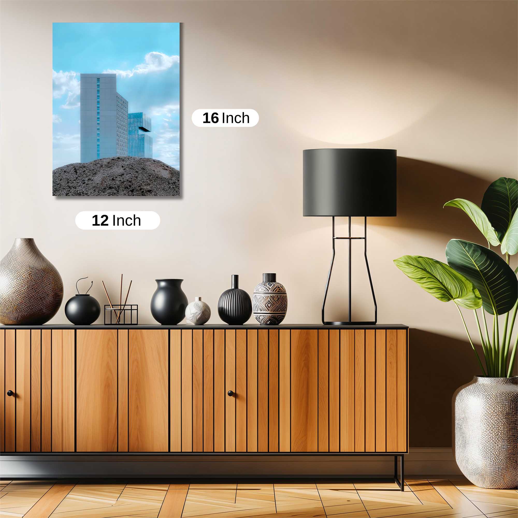 Skyward Solitude Safe Wall Magnetic / M