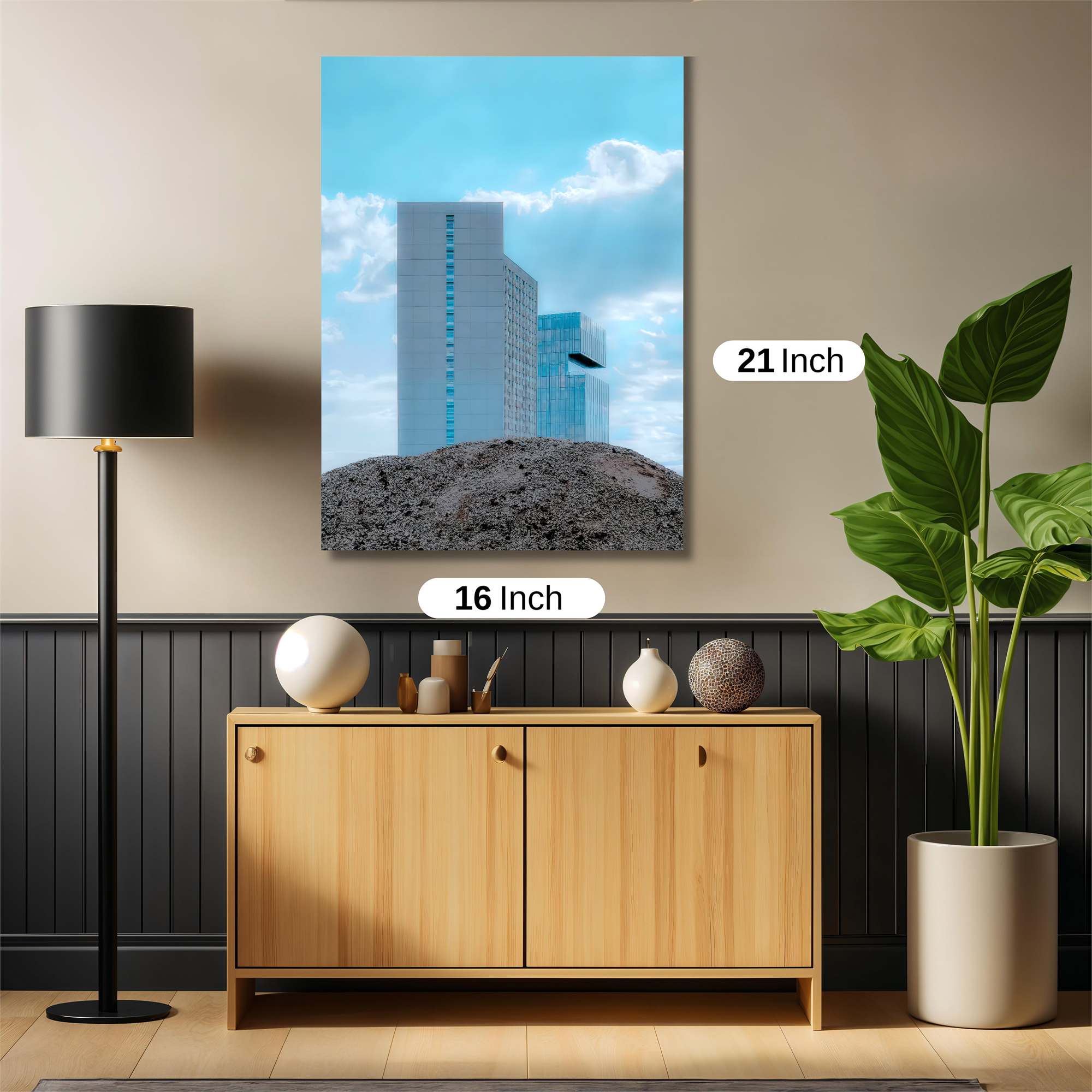 Skyward Solitude Safe Wall Magnetic / M