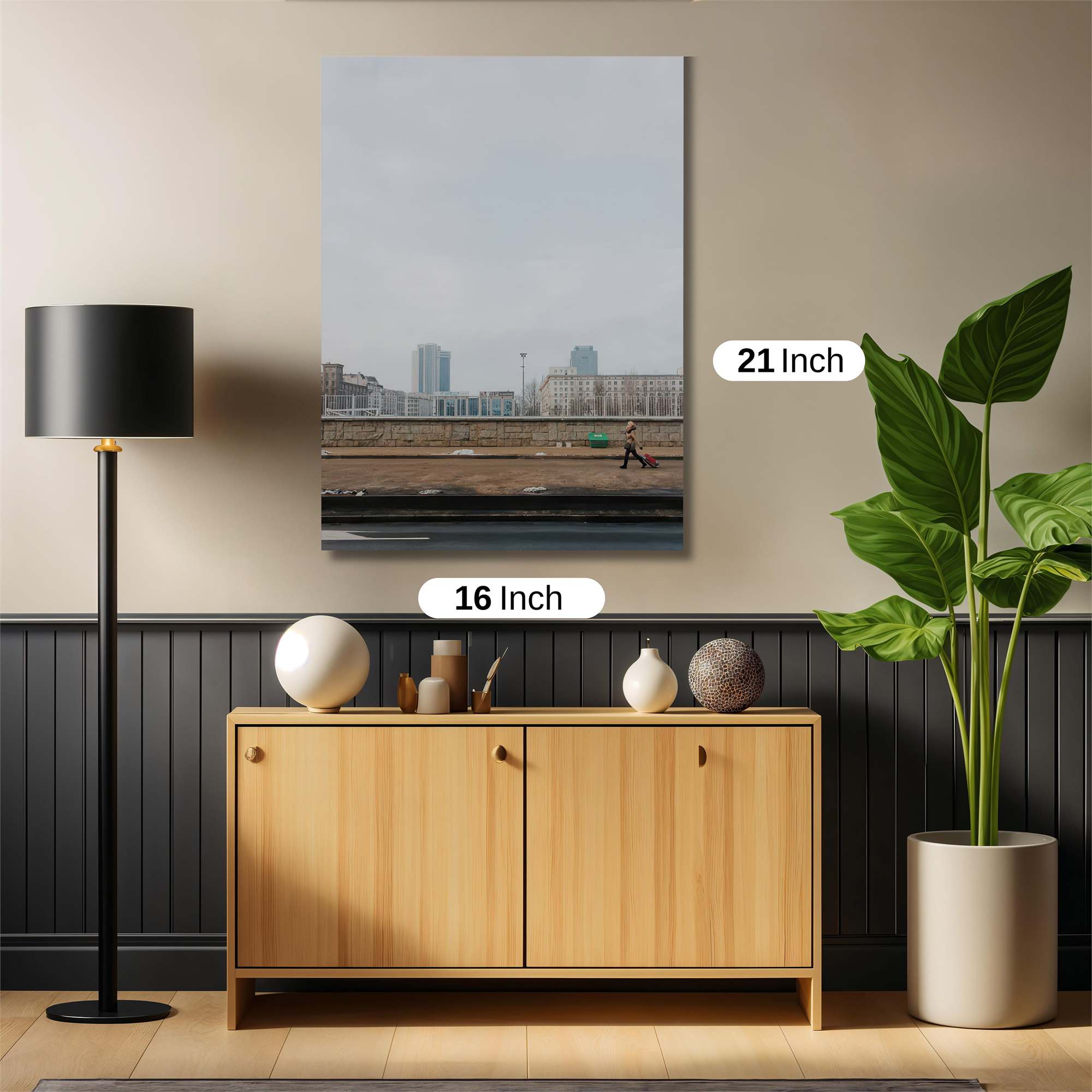 City Drabness Safe Wall Magnetic / M