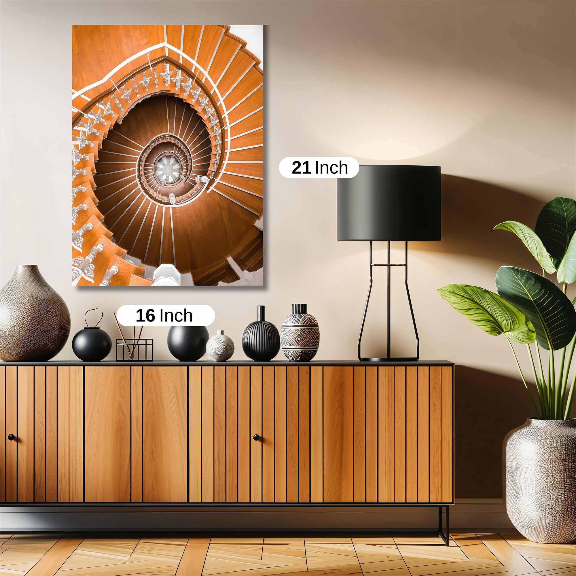 Spiral Serenity Safe Wall Magnetic / M