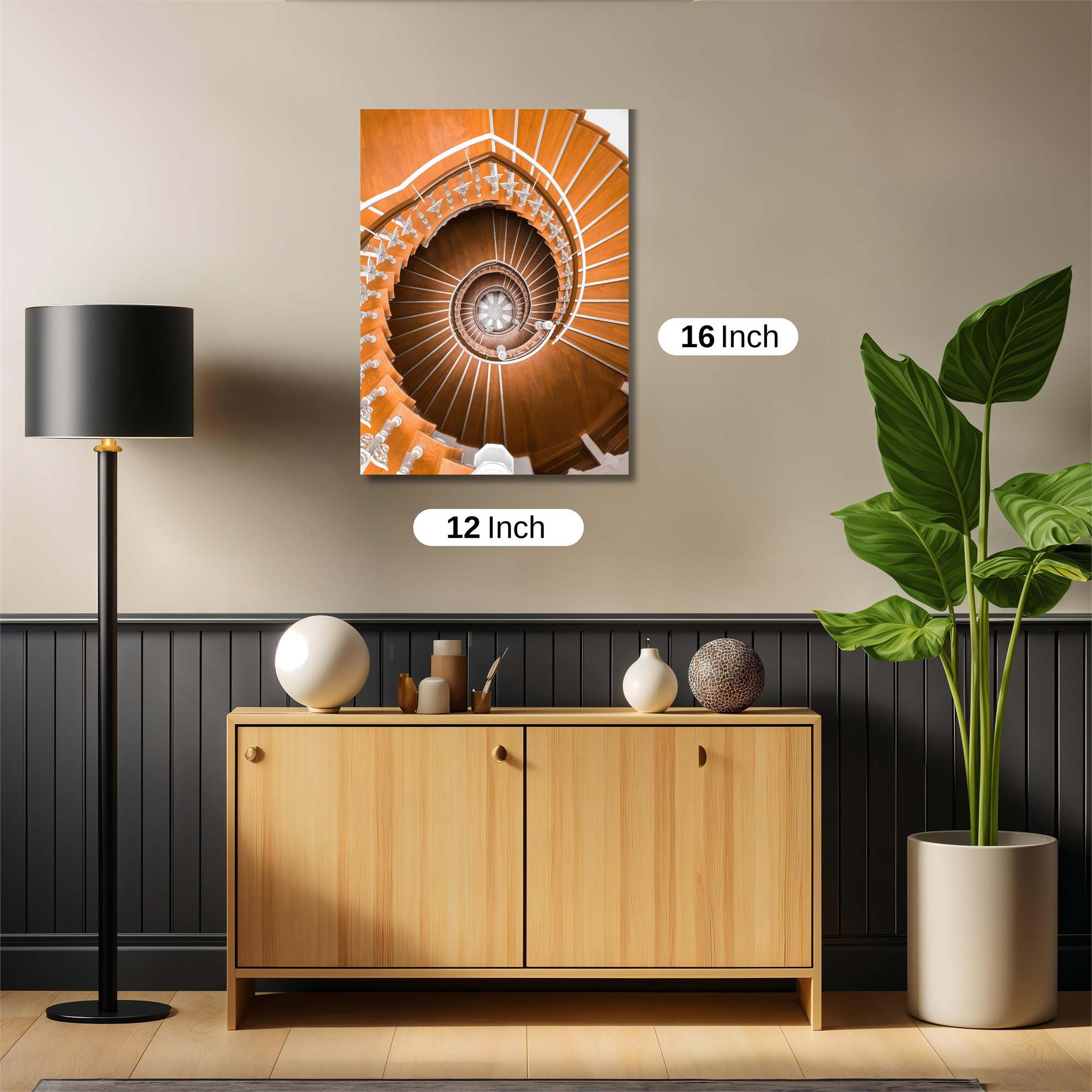 Spiral Serenity Safe Wall Magnetic / M