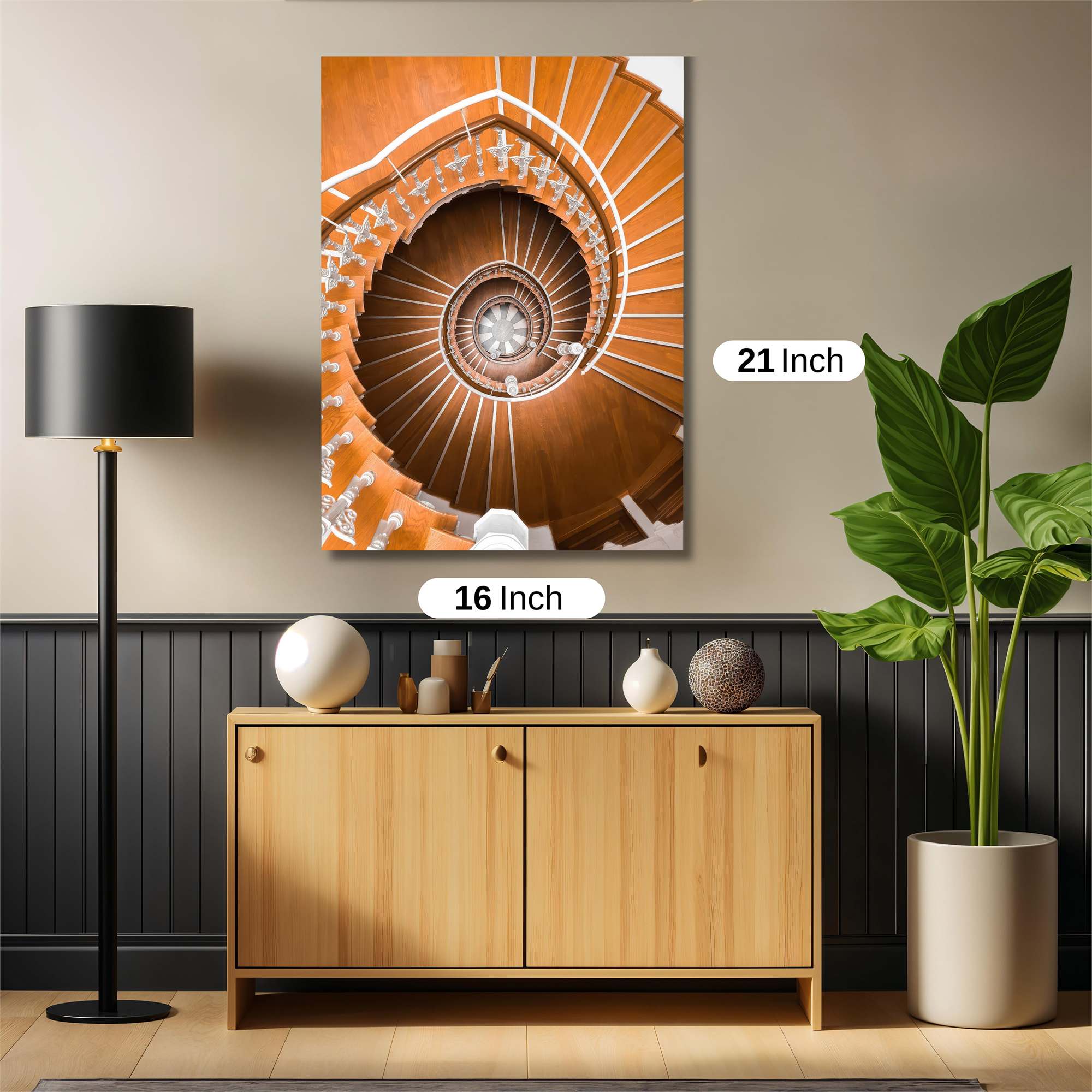 Spiral Serenity Safe Wall Magnetic / M