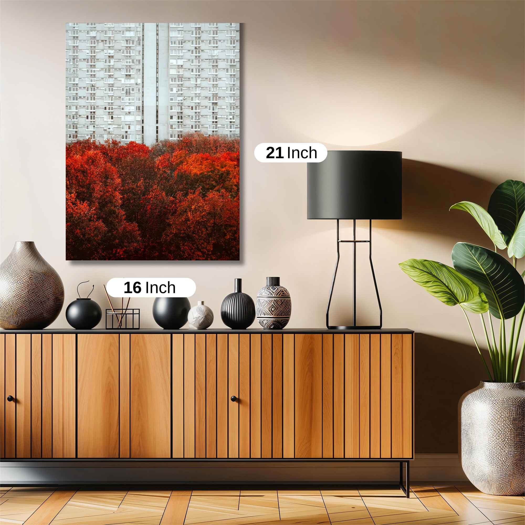 Autumnal Tower Safe Wall Magnetic / M