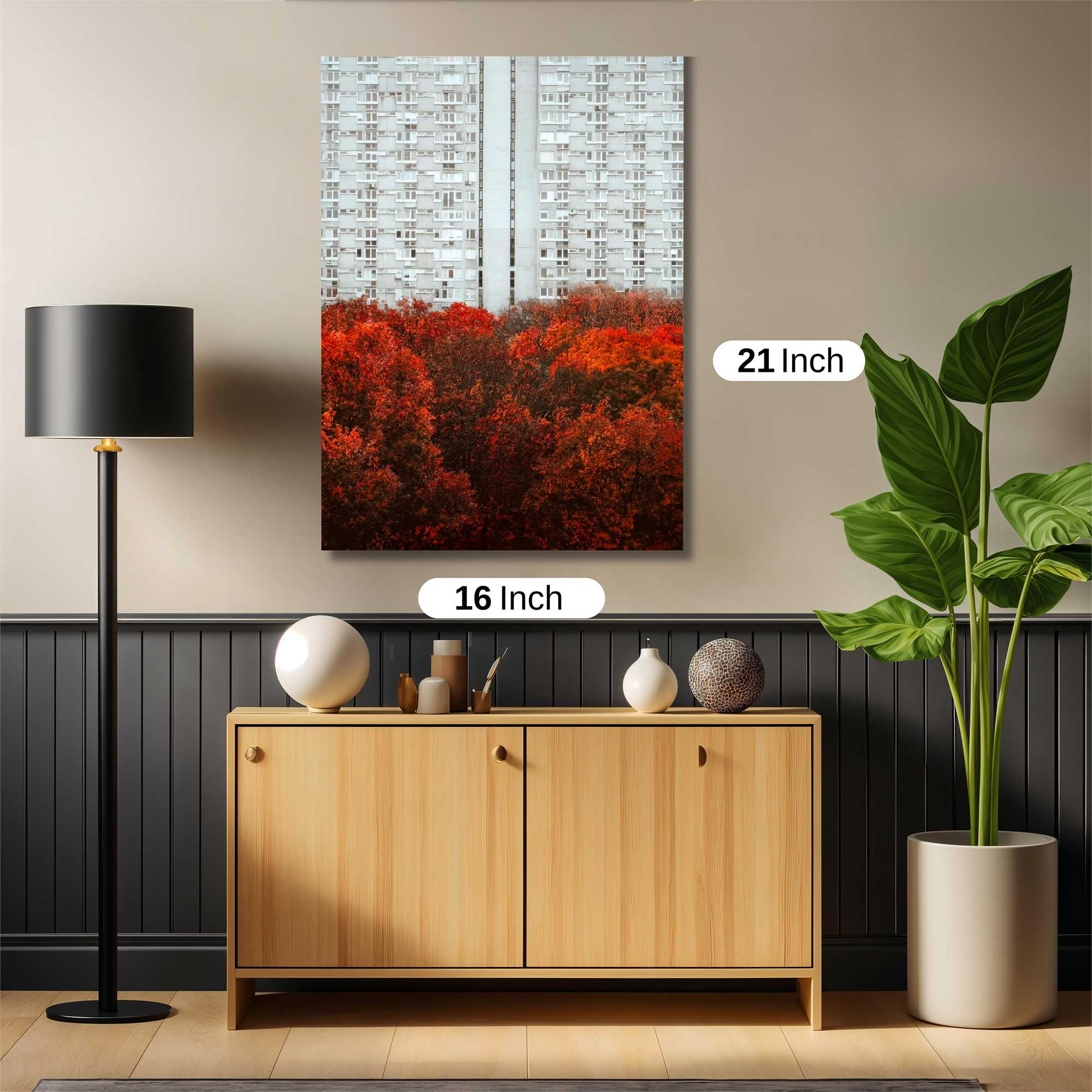 Autumnal Tower Safe Wall Magnetic / M