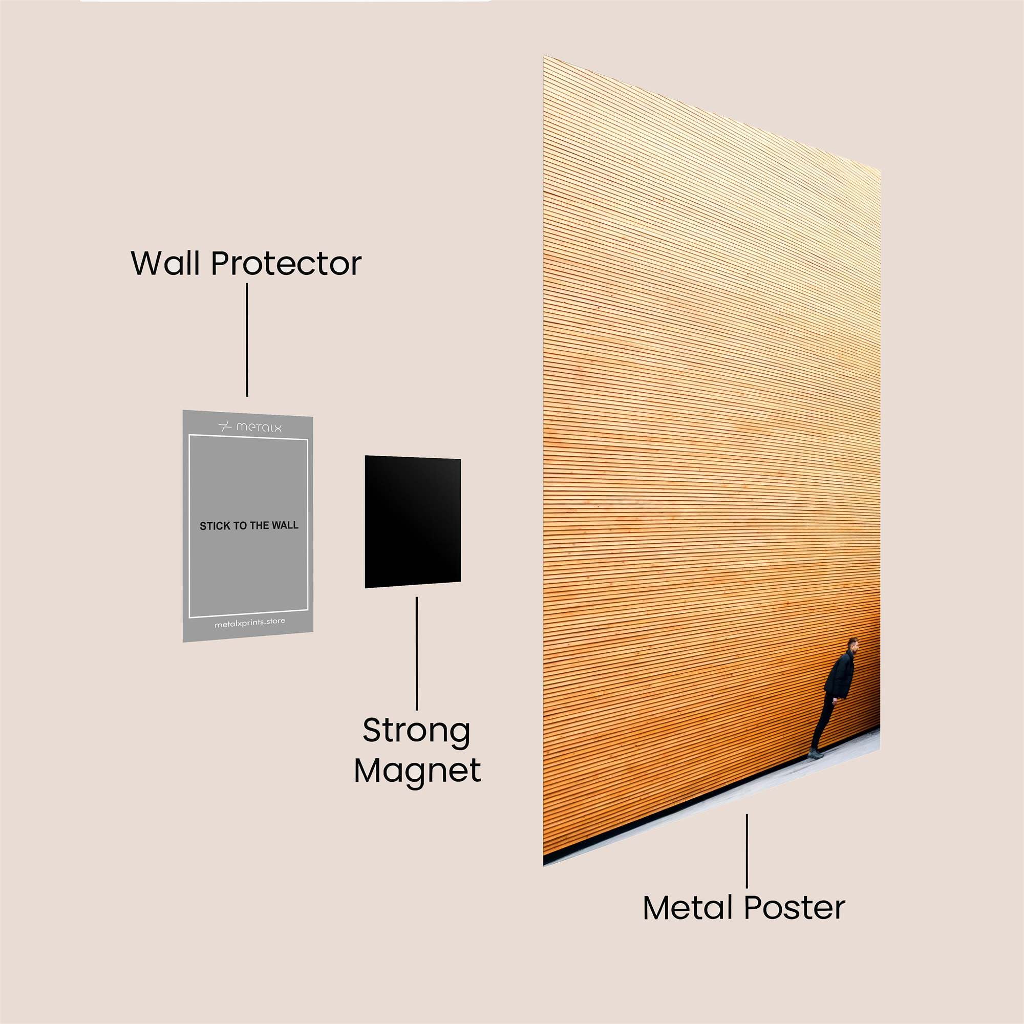 Wall Whisper Safe Wall Magnetic / M
