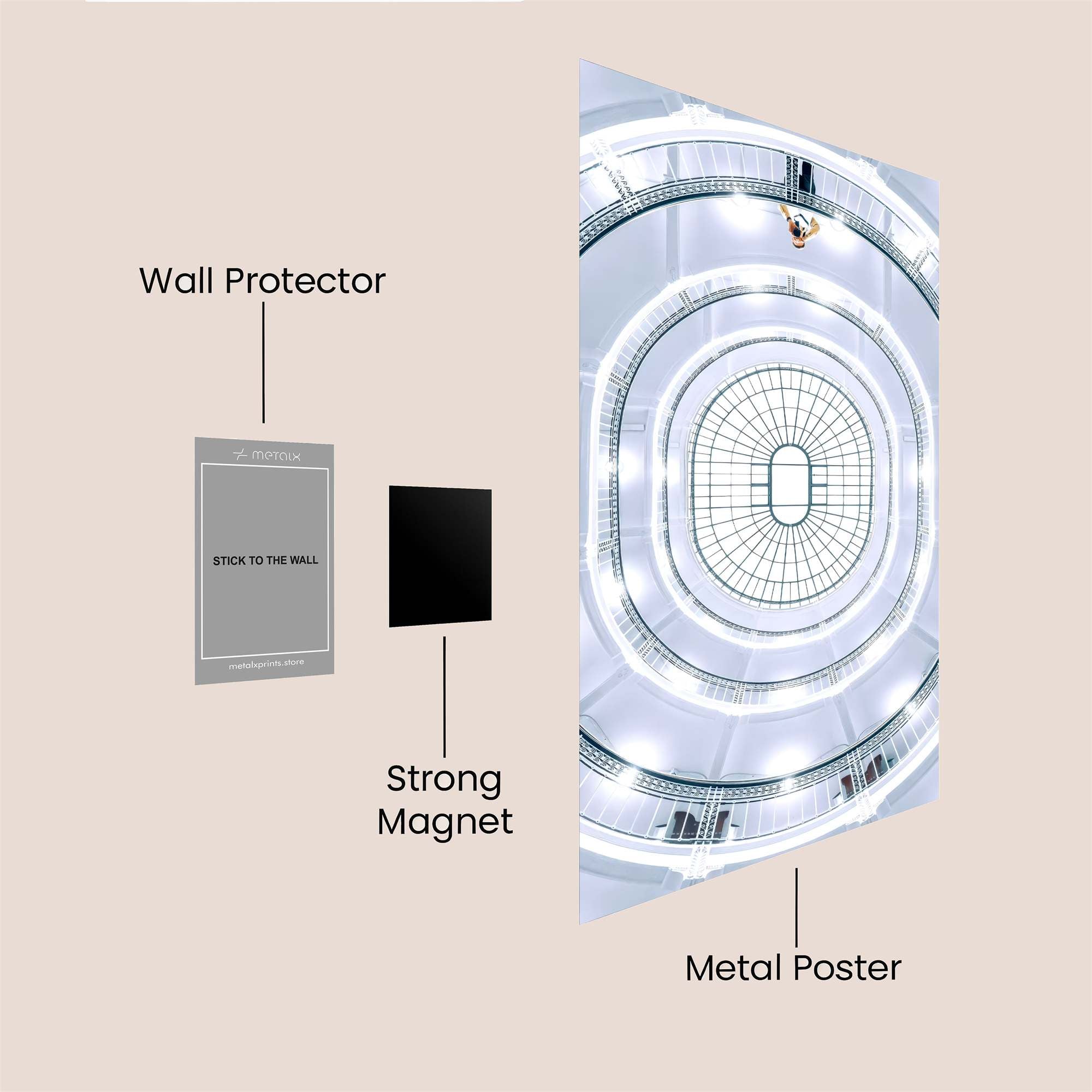 Atrium Adventure Safe Wall Magnetic / M