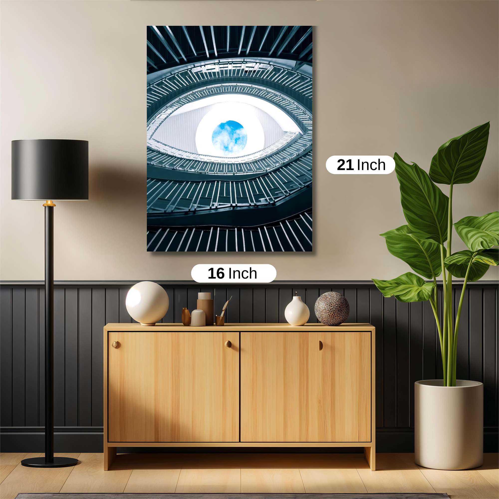 Eye Serene Safe Wall Magnetic / M