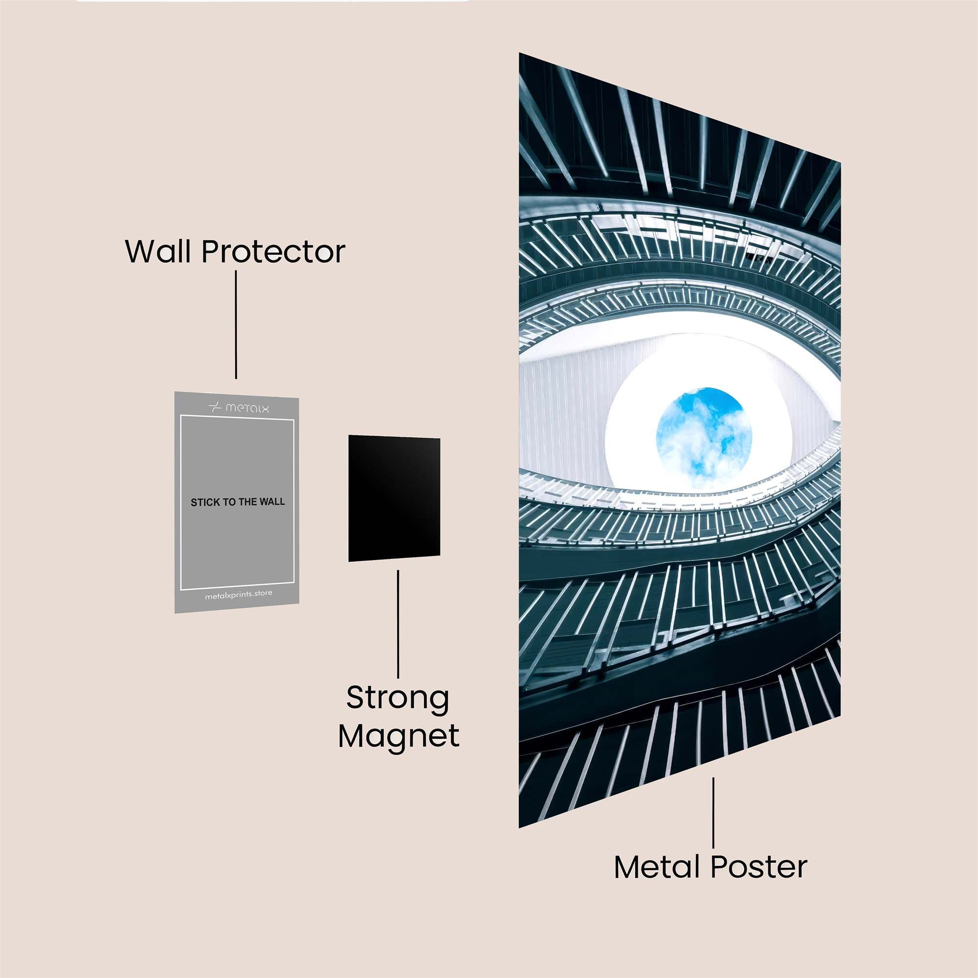 Eye Serene Safe Wall Magnetic / M