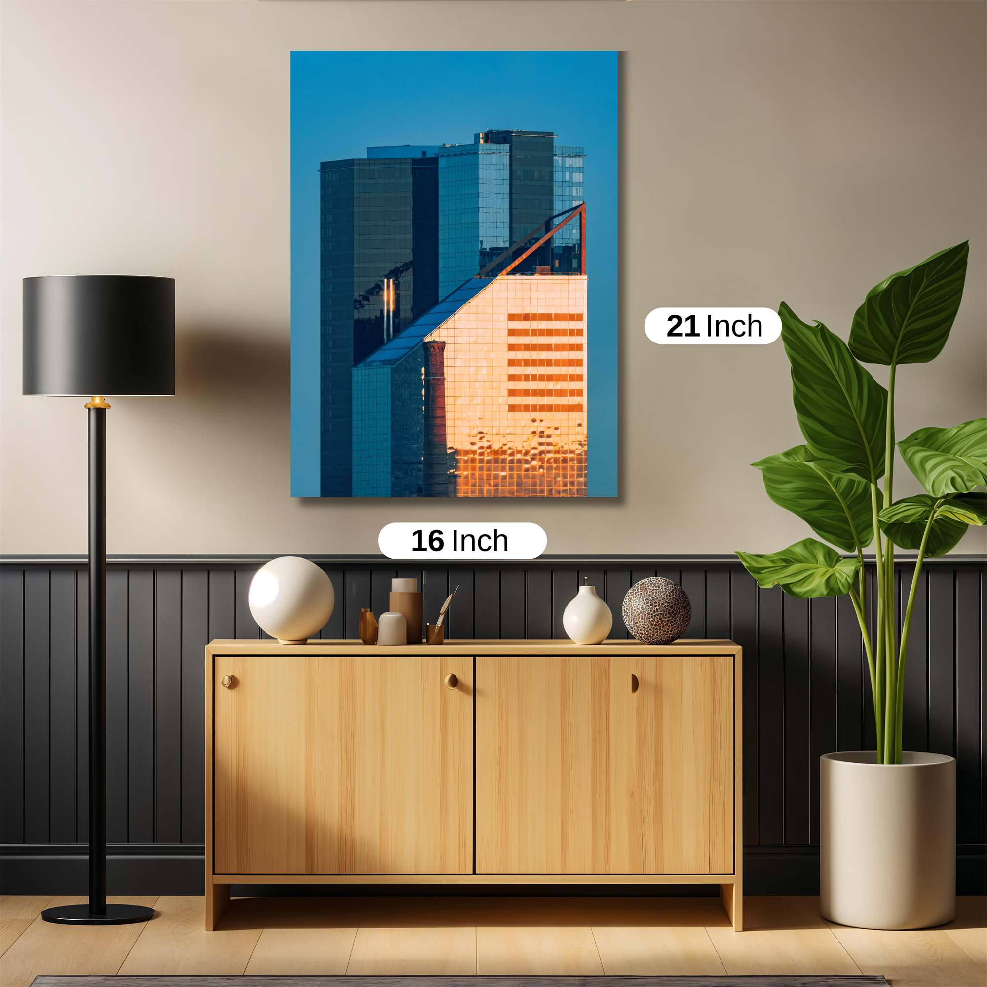 Skyline Serenity Safe Wall Magnetic / M