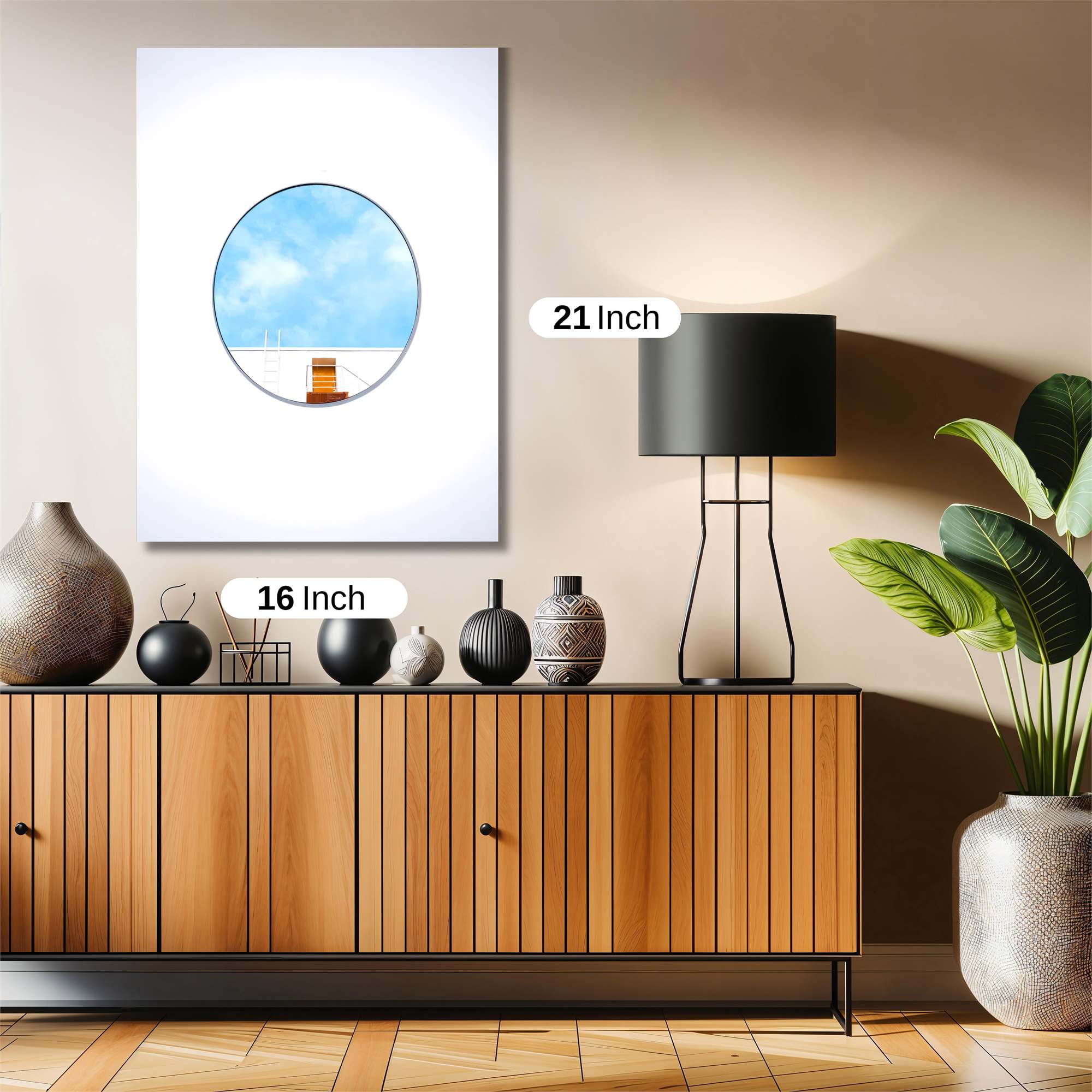 Sky Serenity Safe Wall Magnetic / M