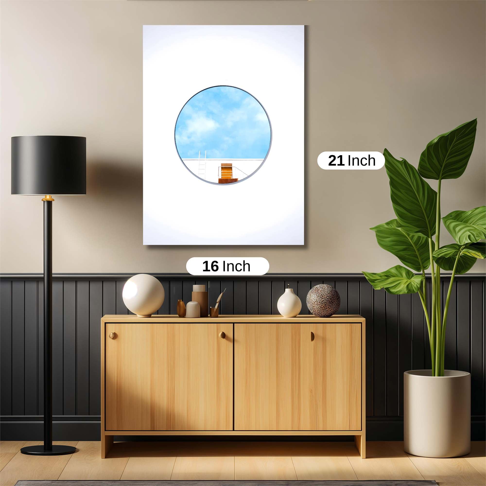 Sky Serenity Safe Wall Magnetic / M