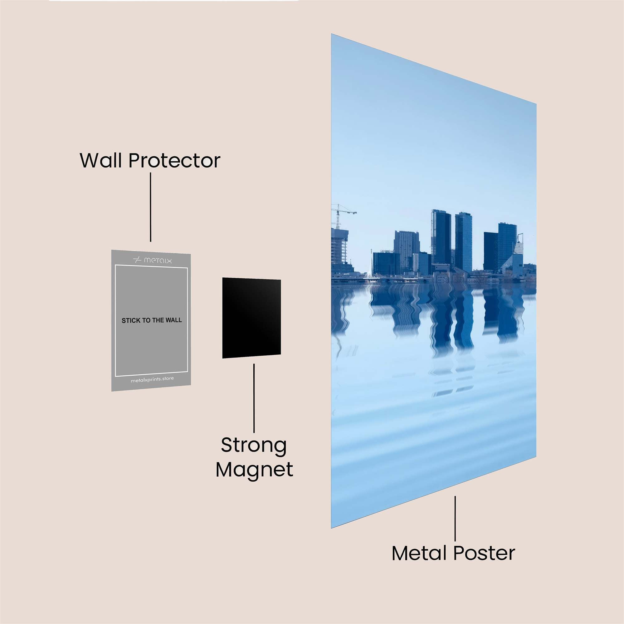 Empty Echo Safe Wall Magnetic / M