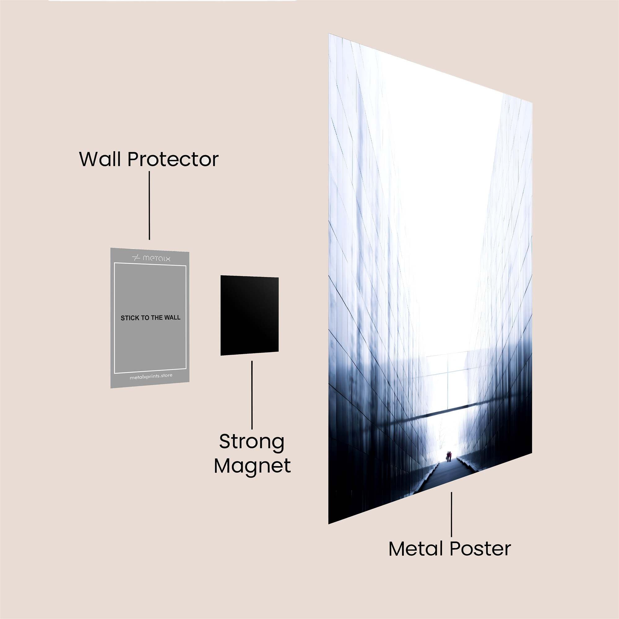 Corridor Echo Safe Wall Magnetic / M