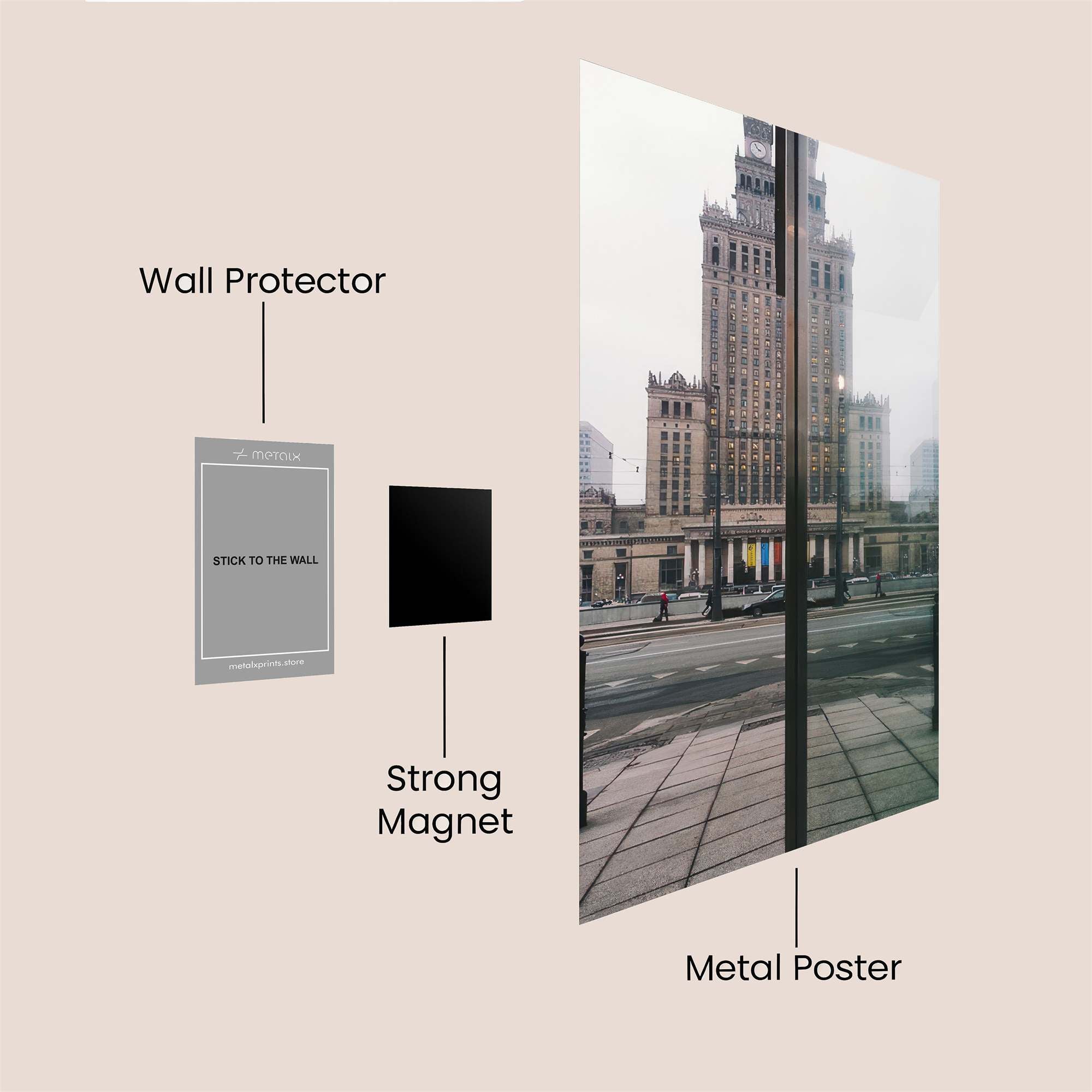 Palace Melancholy Safe Wall Magnetic / M