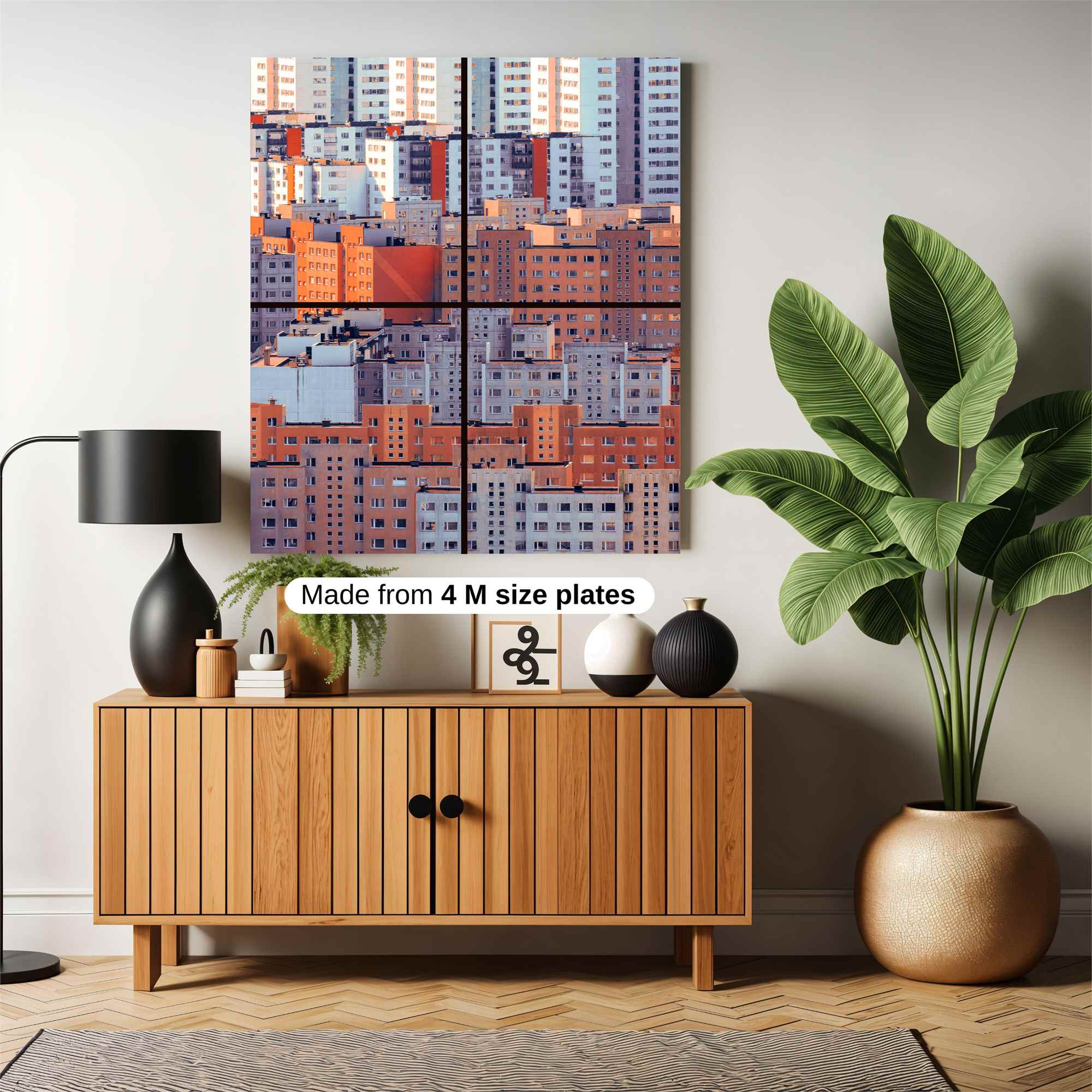 Urban Mosaic Safe Wall Magnetic / M