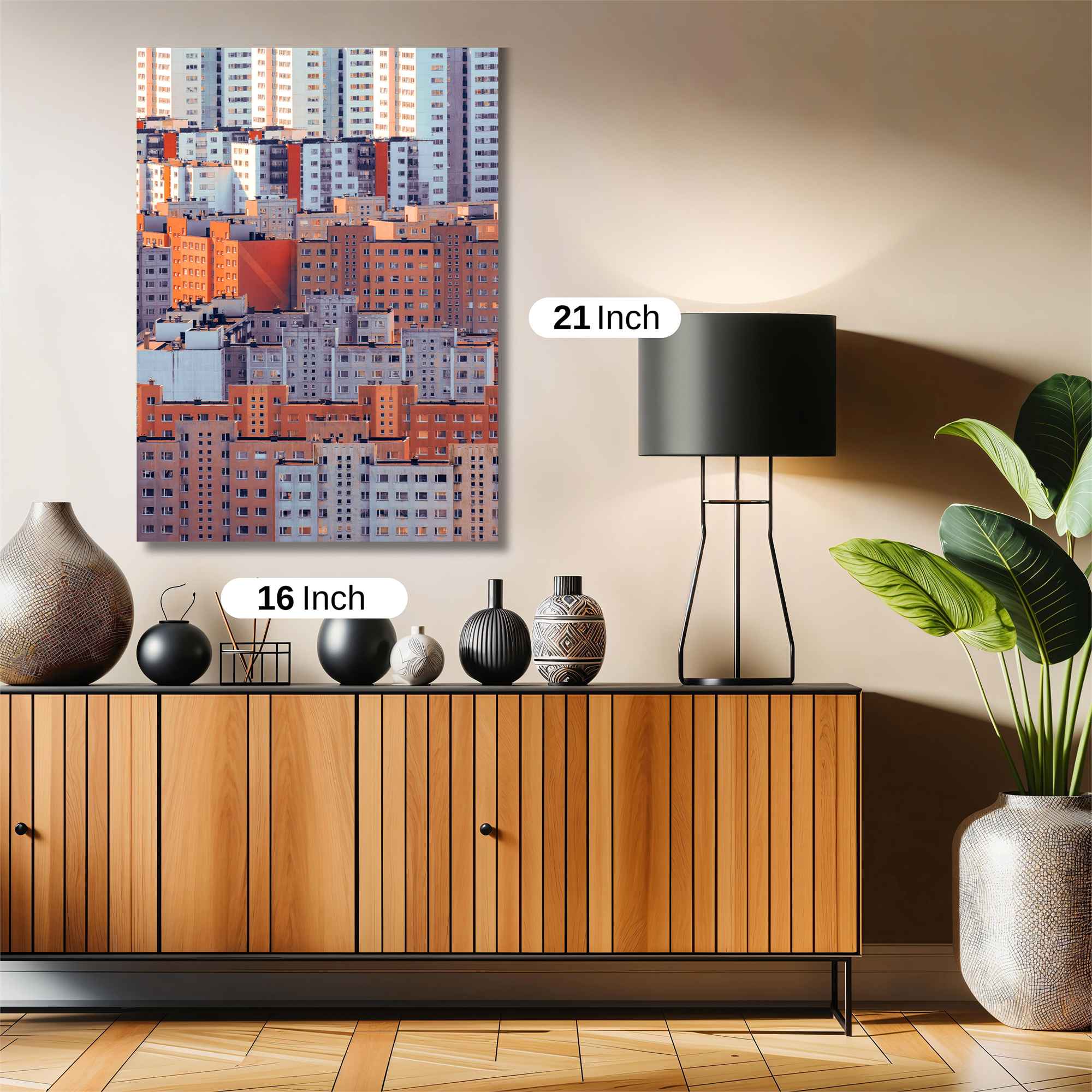 Urban Mosaic Safe Wall Magnetic / M