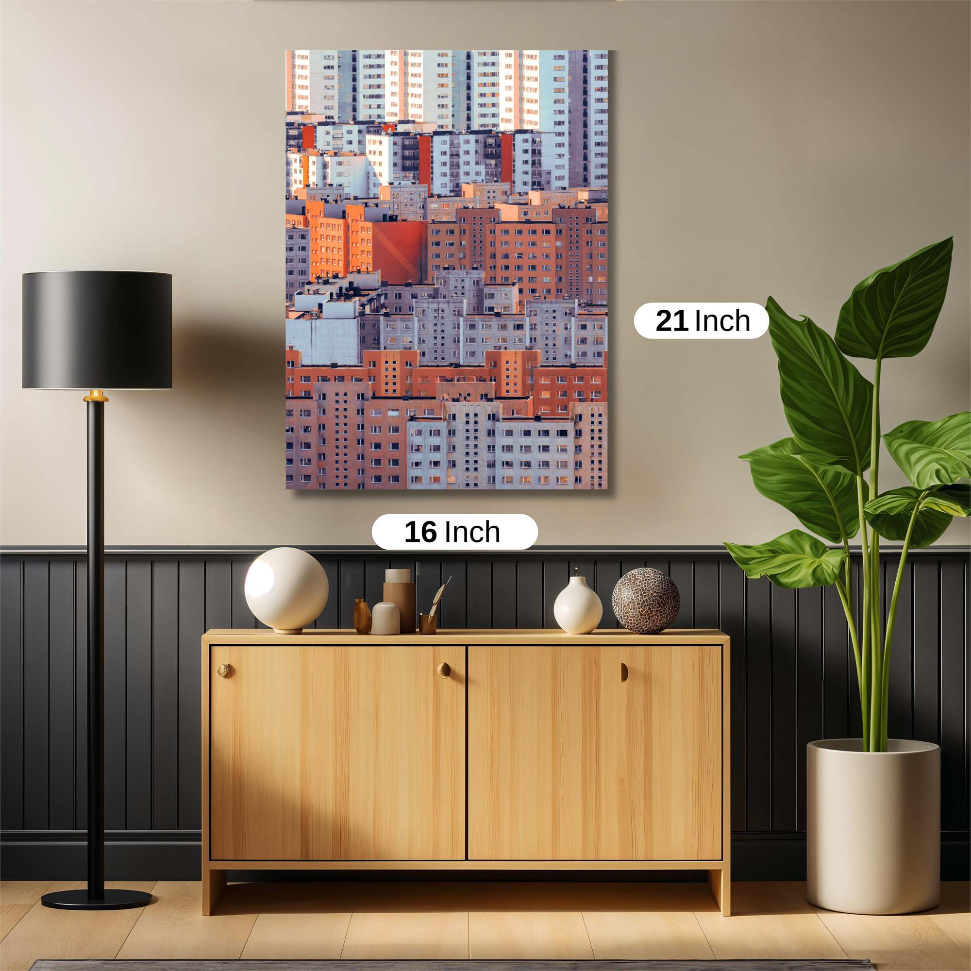Urban Mosaic Safe Wall Magnetic / M