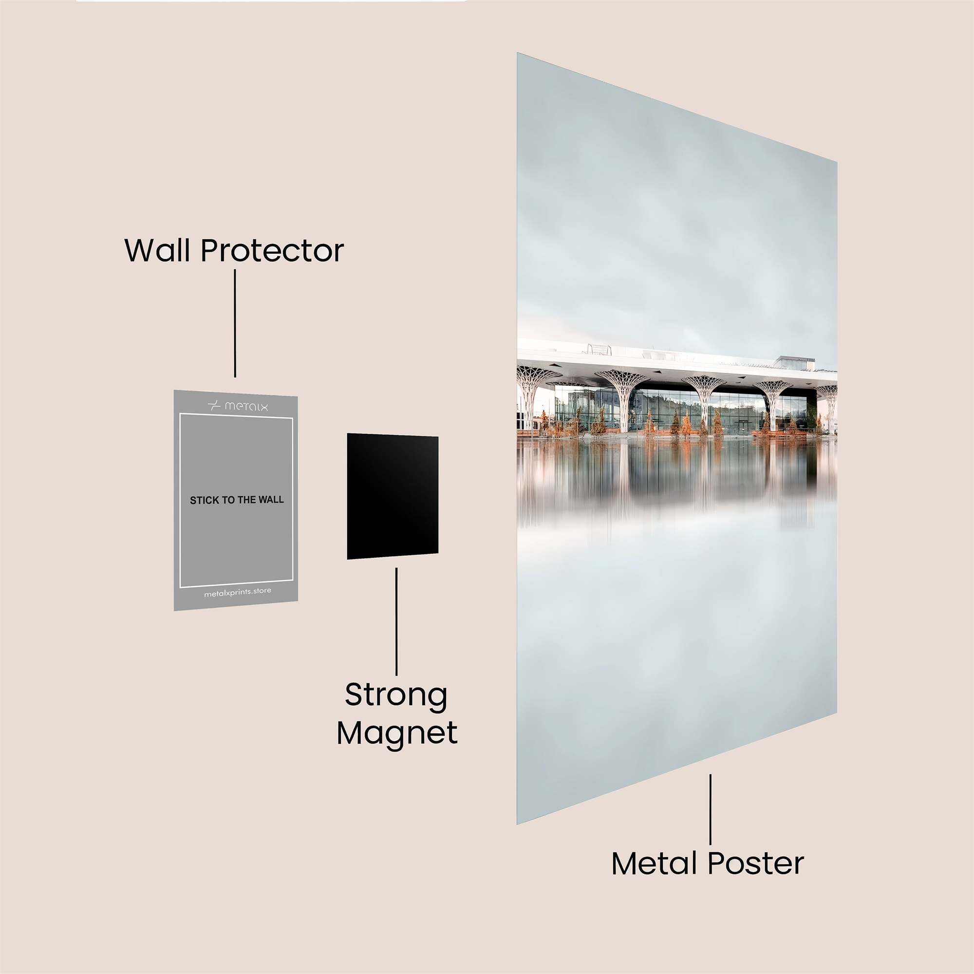 Pavilion Serenity Safe Wall Magnetic / M