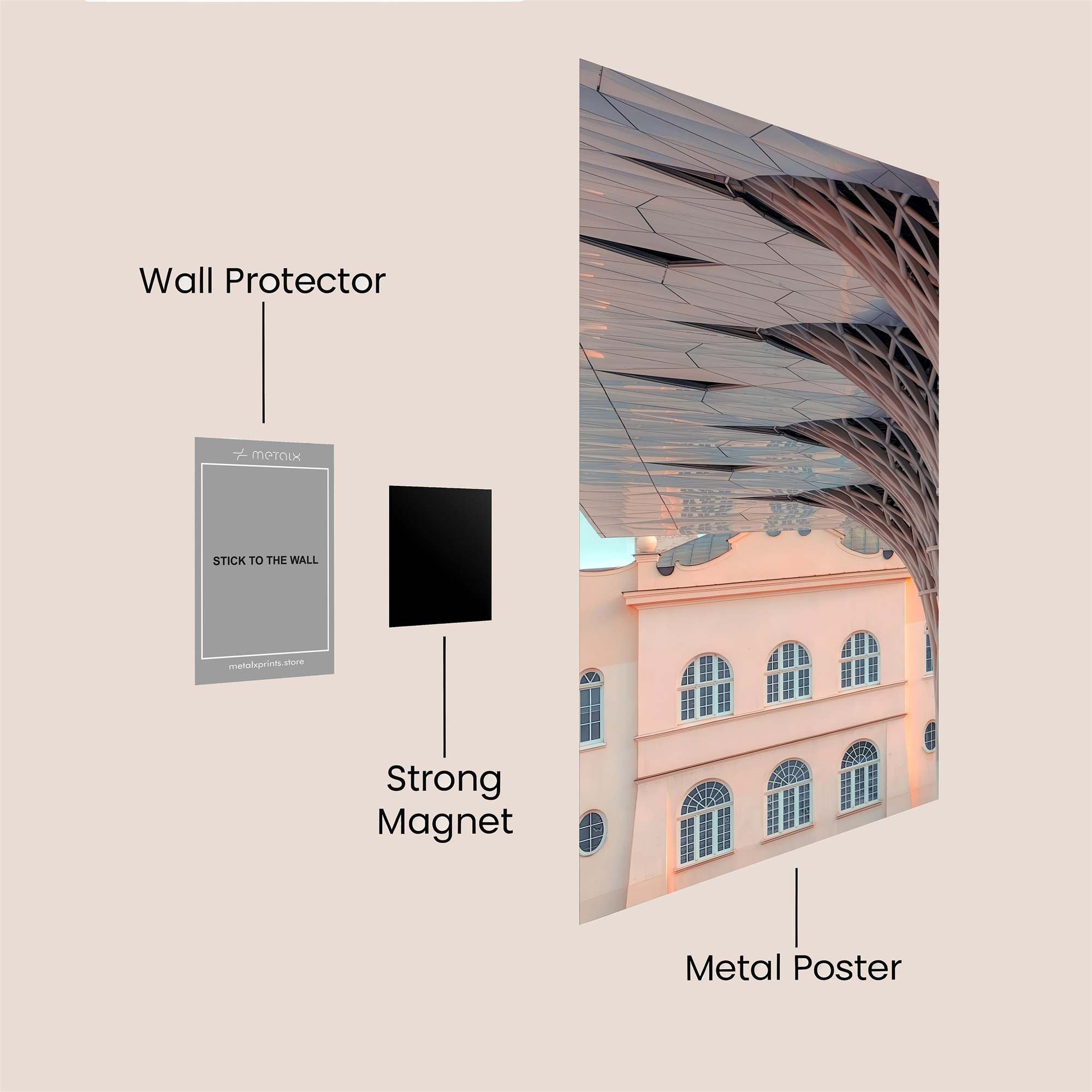 MAAT Whimsical Safe Wall Magnetic / M