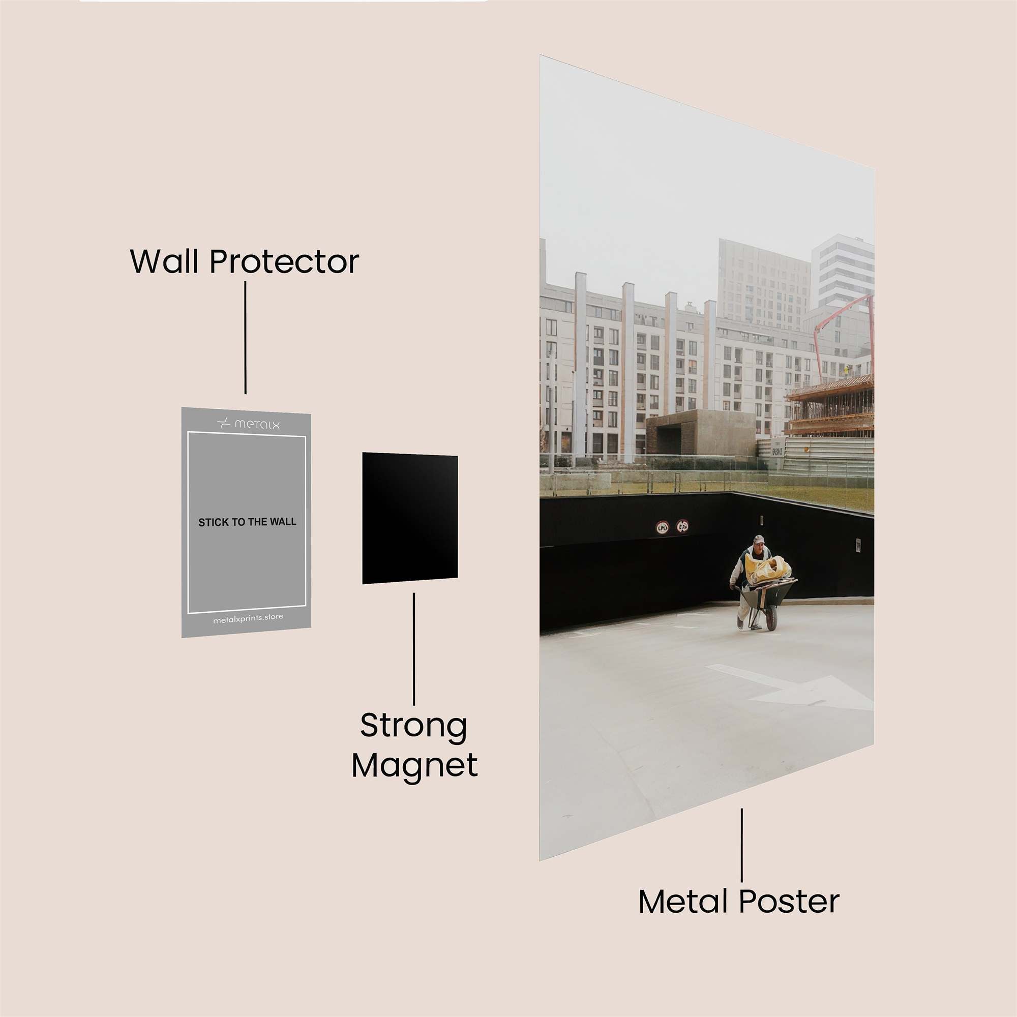 Urban Descent Safe Wall Magnetic / M