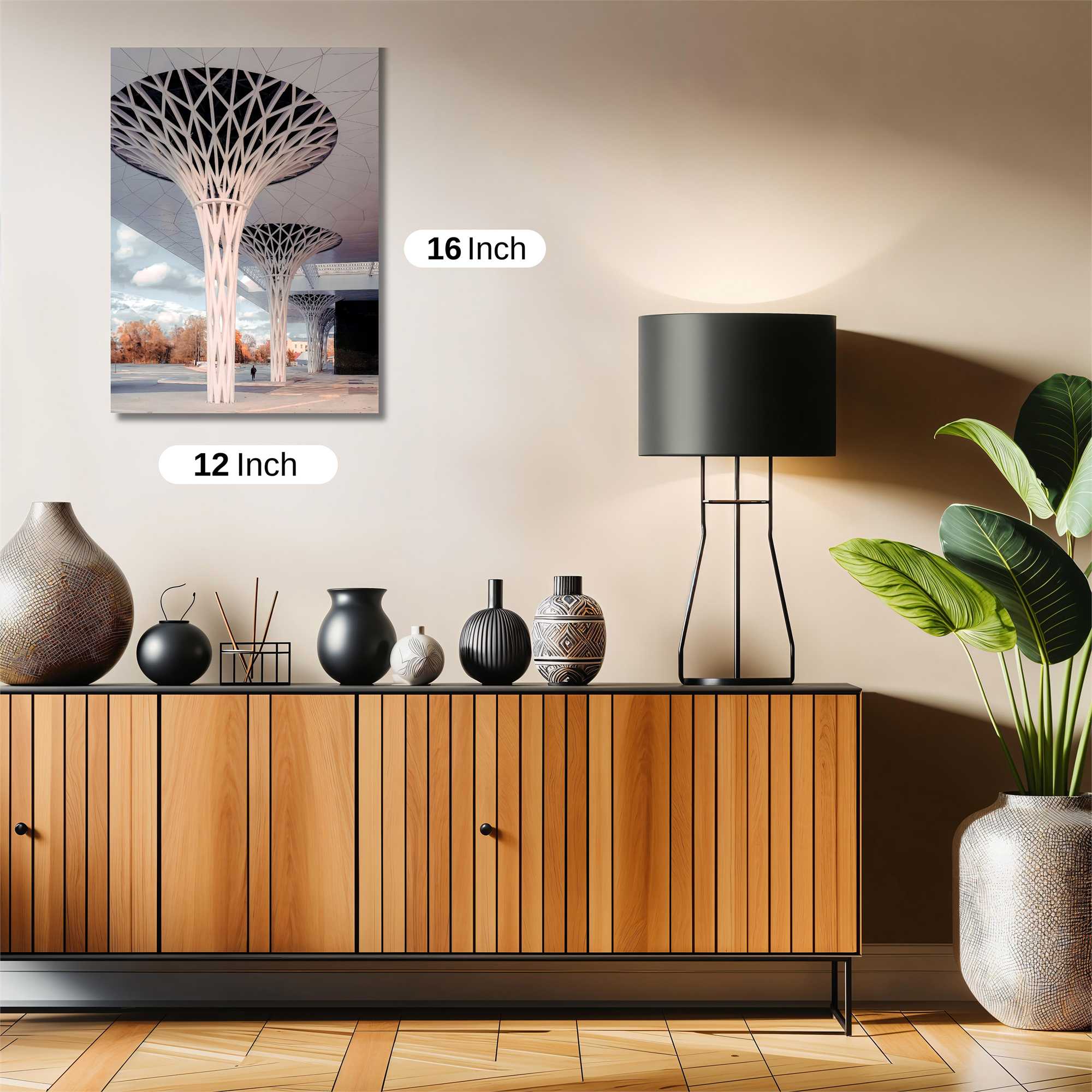Futuristic Elegance Safe Wall Magnetic / M