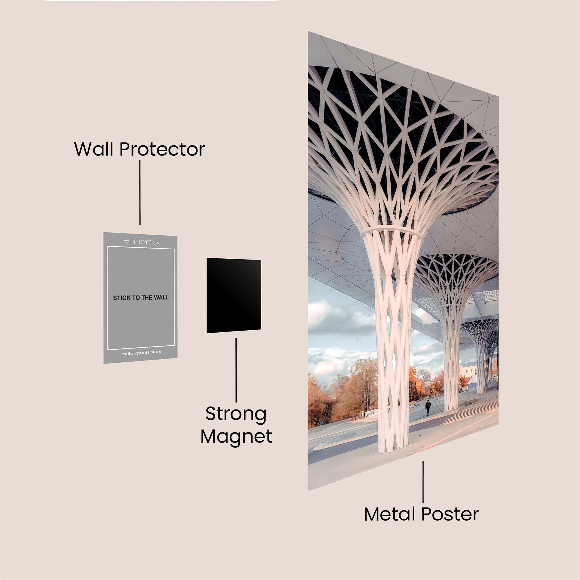 Treehouse Serenity Safe Wall Magnetic / M