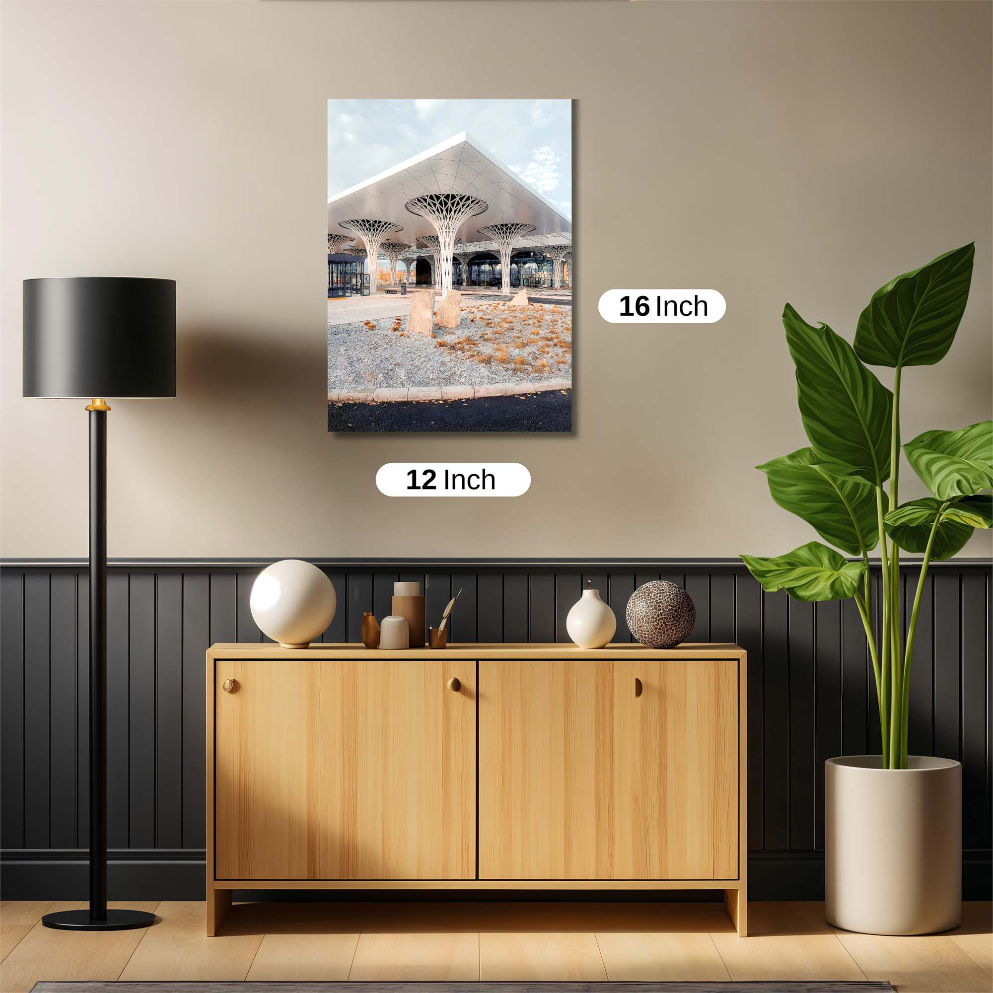 Futuristic Elegance Safe Wall Magnetic / M
