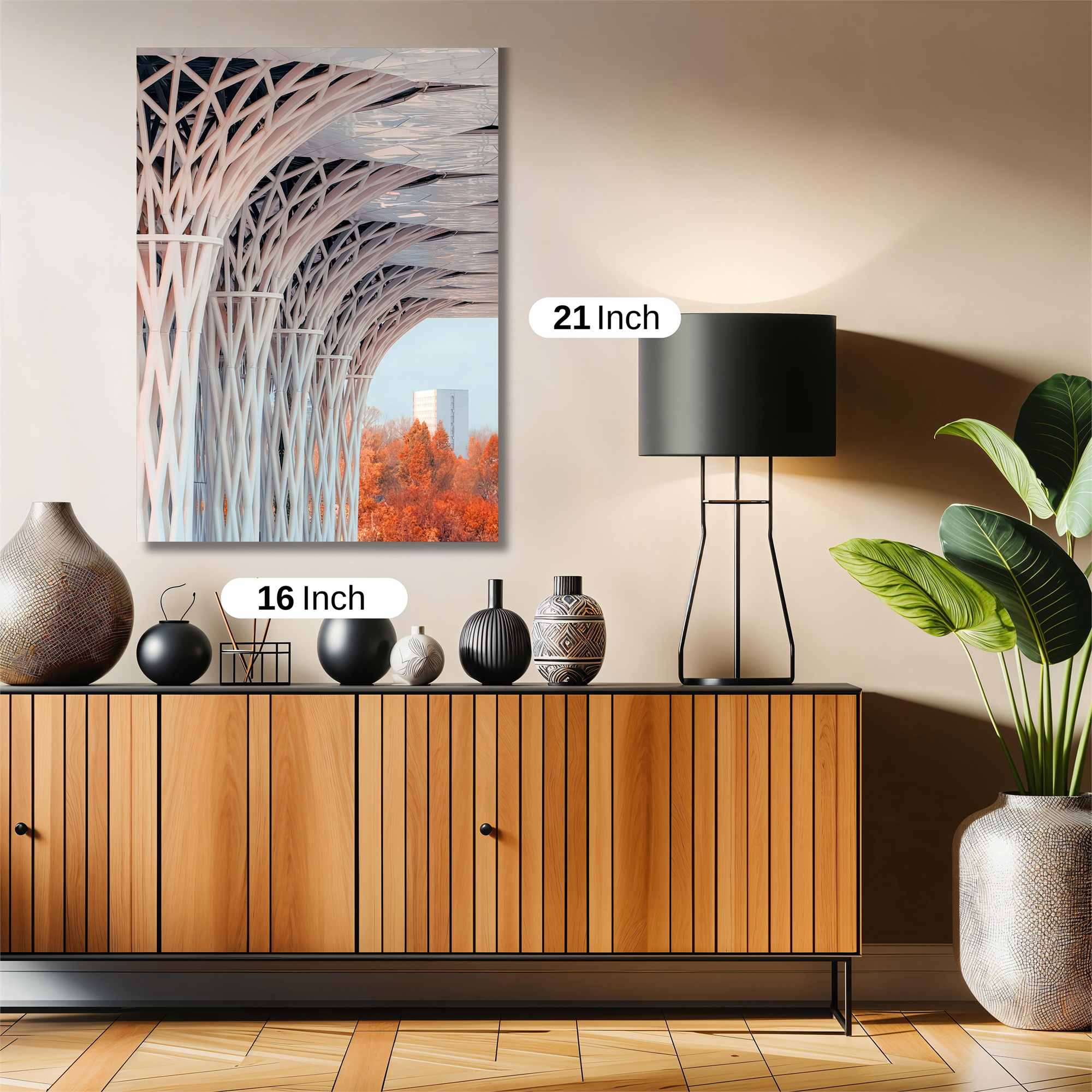 Arboreal Elegance Safe Wall Magnetic / M