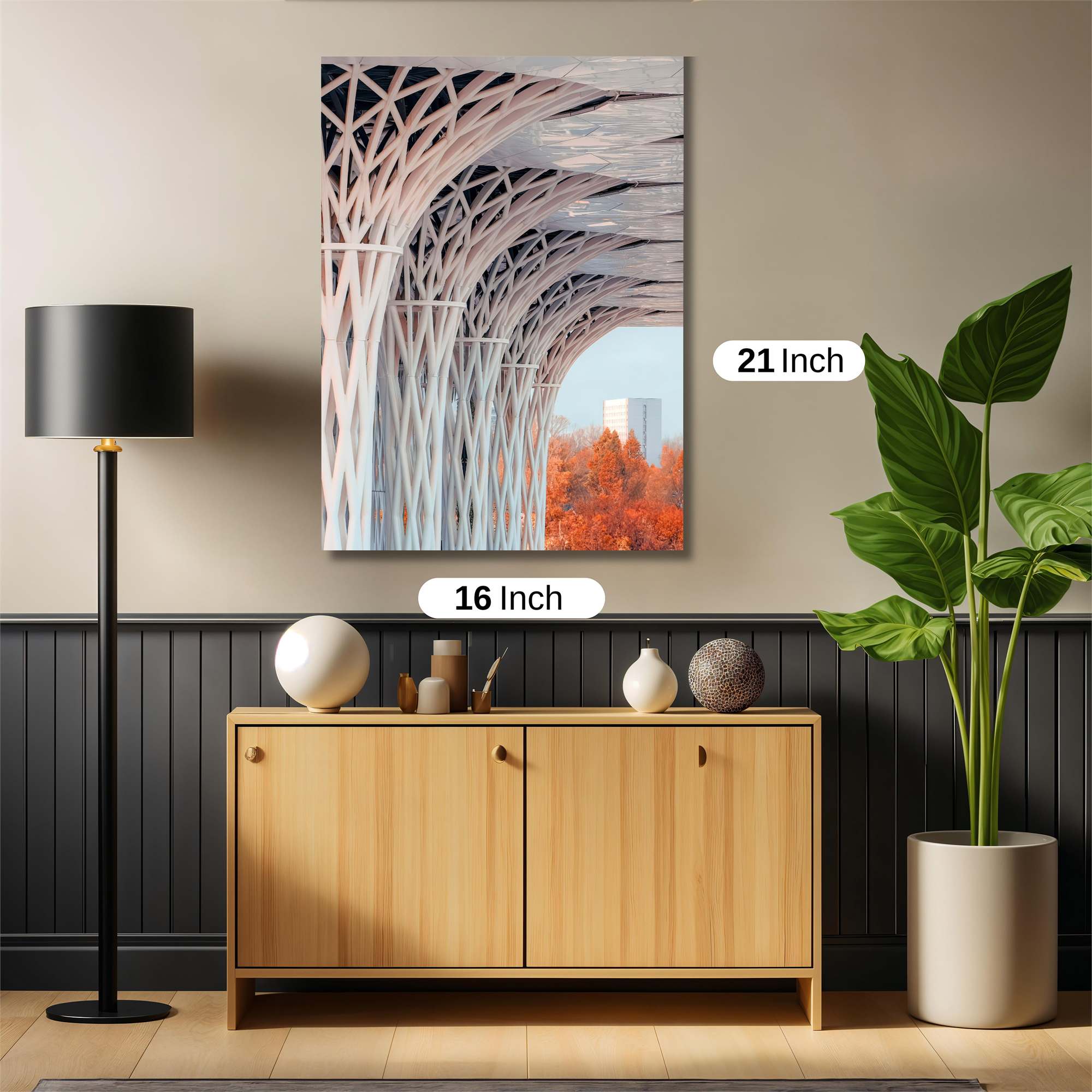 Arboreal Elegance Safe Wall Magnetic / M