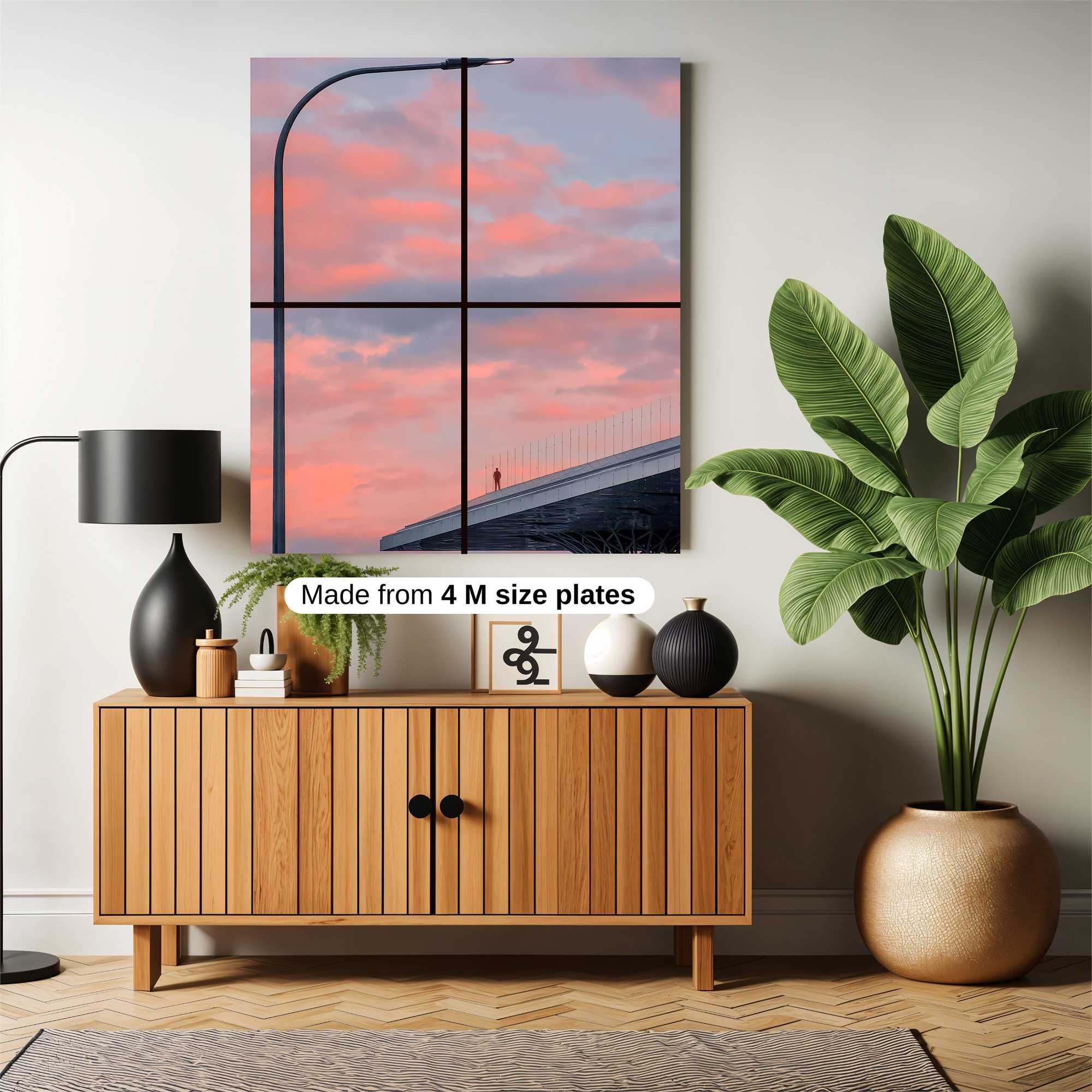 Silhouette Serenity Safe Wall Magnetic / M
