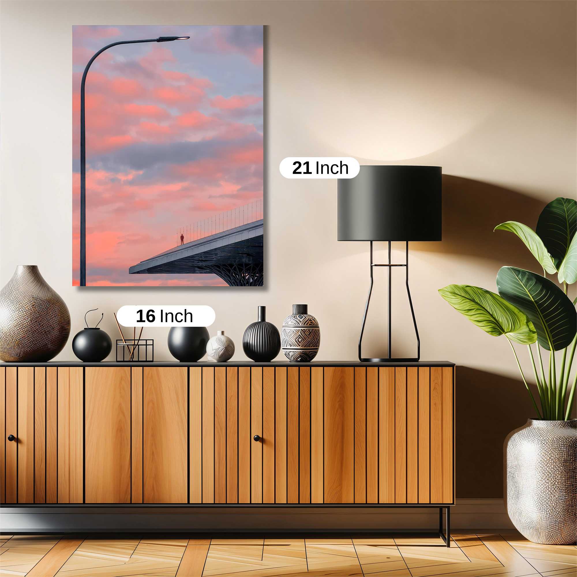 Silhouette Serenity Safe Wall Magnetic / M