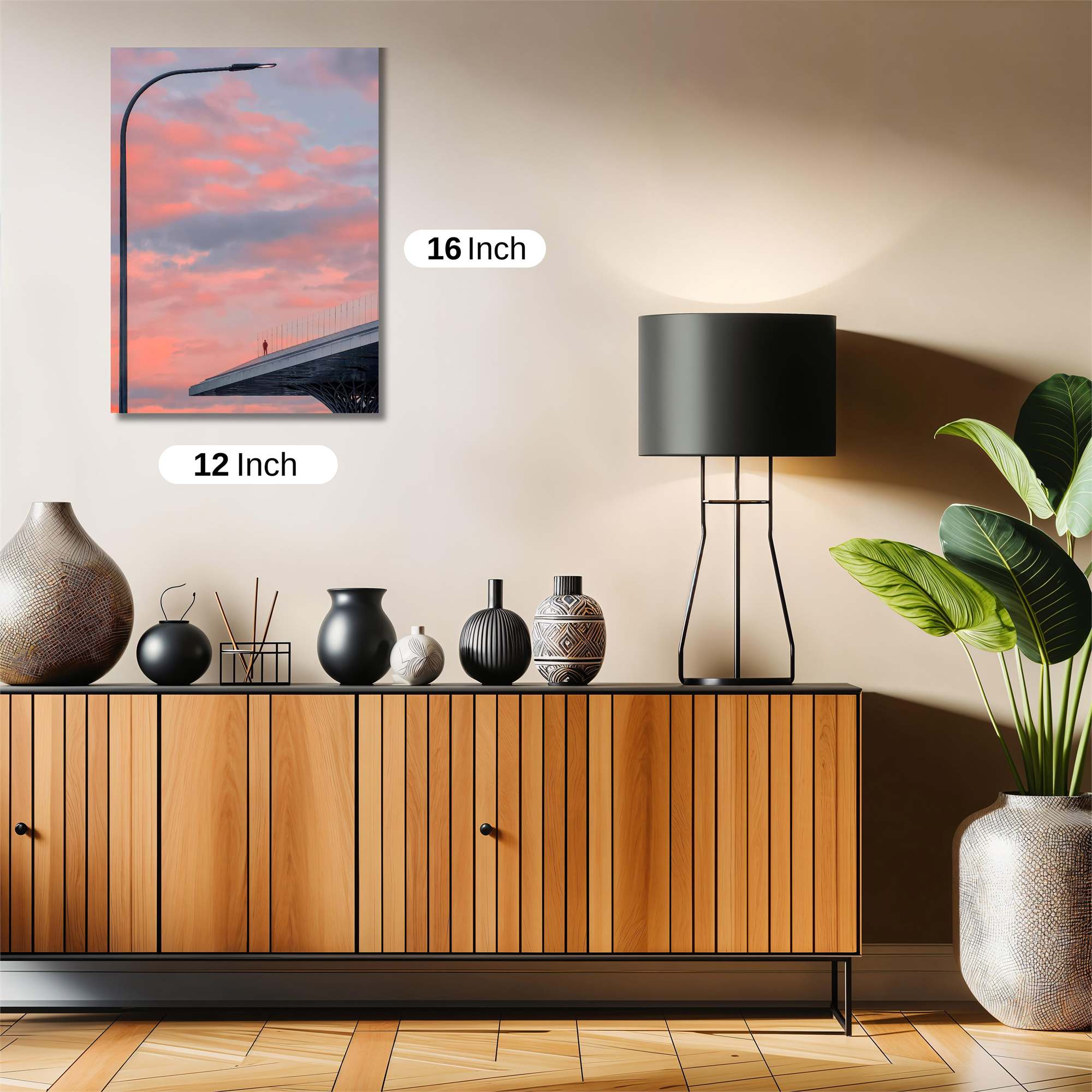Silhouette Serenity Safe Wall Magnetic / M