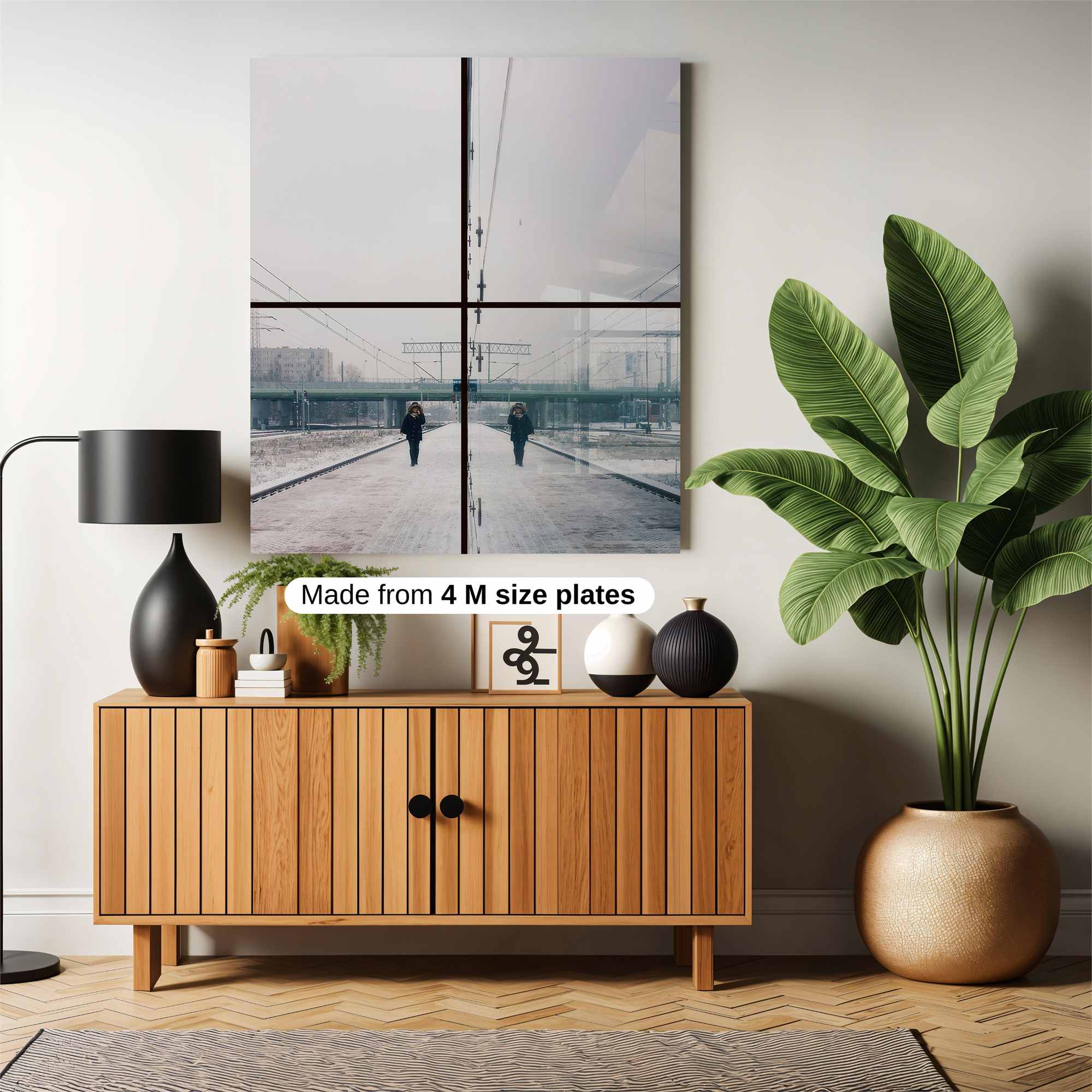 Winter Reflection Safe Wall Magnetic / M