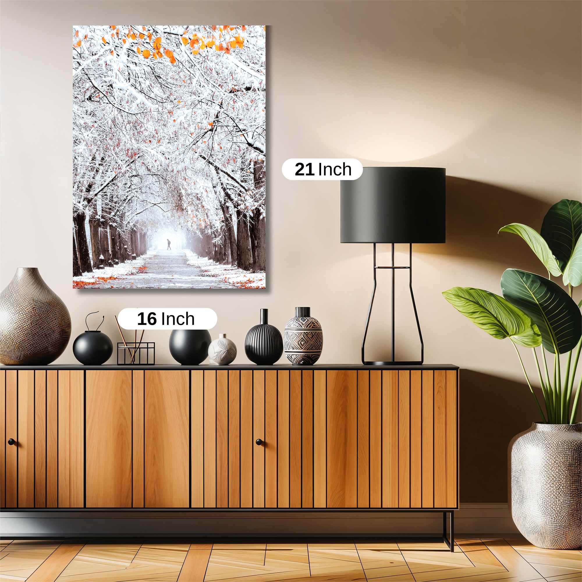 Winter Serenity Safe Wall Magnetic / M