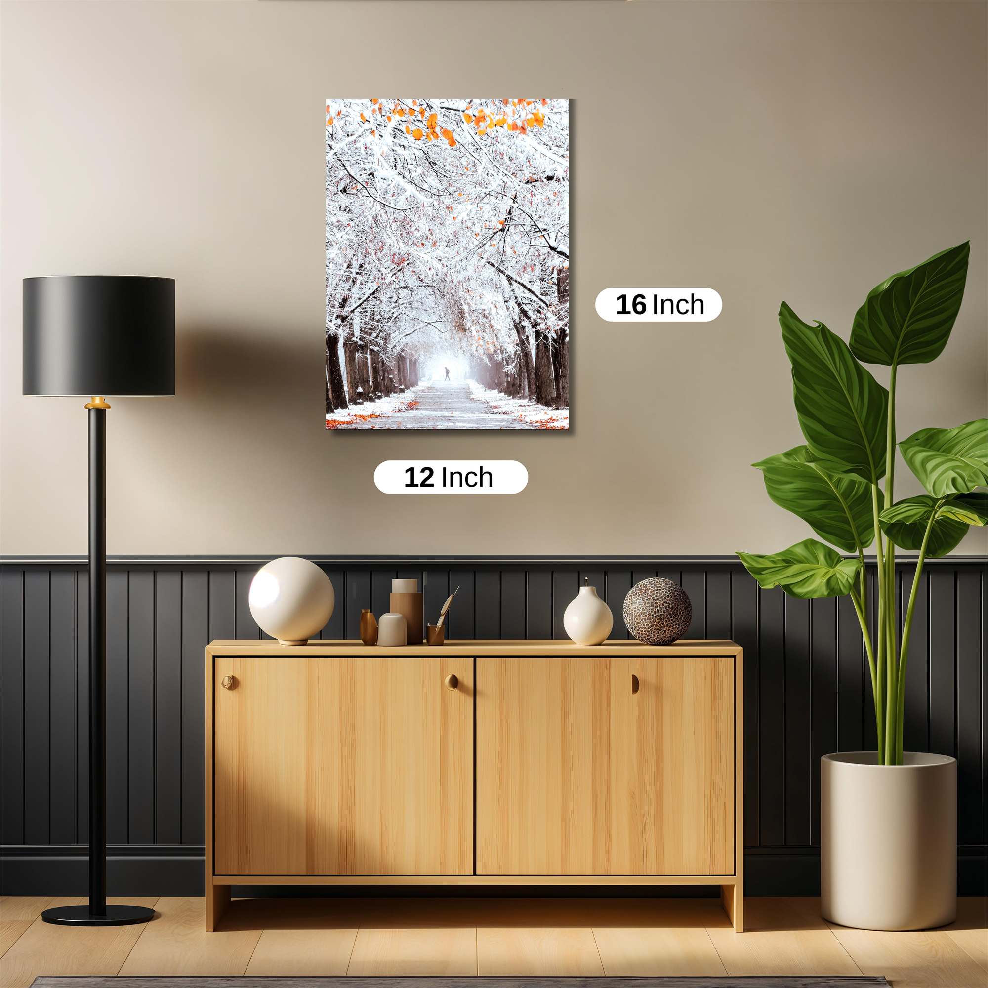 Winter Serenity Safe Wall Magnetic / M