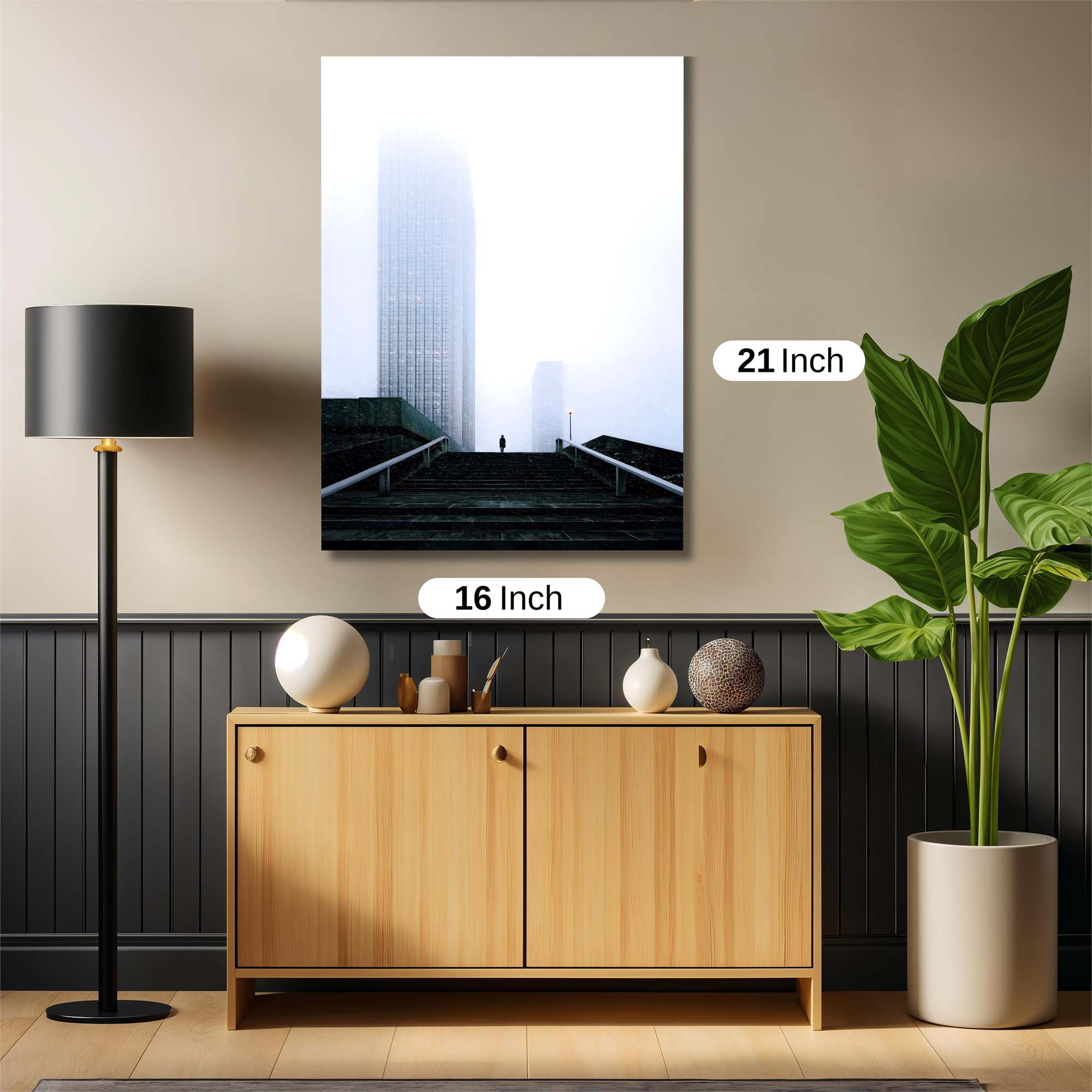 Tower Serenity Safe Wall Magnetic / M