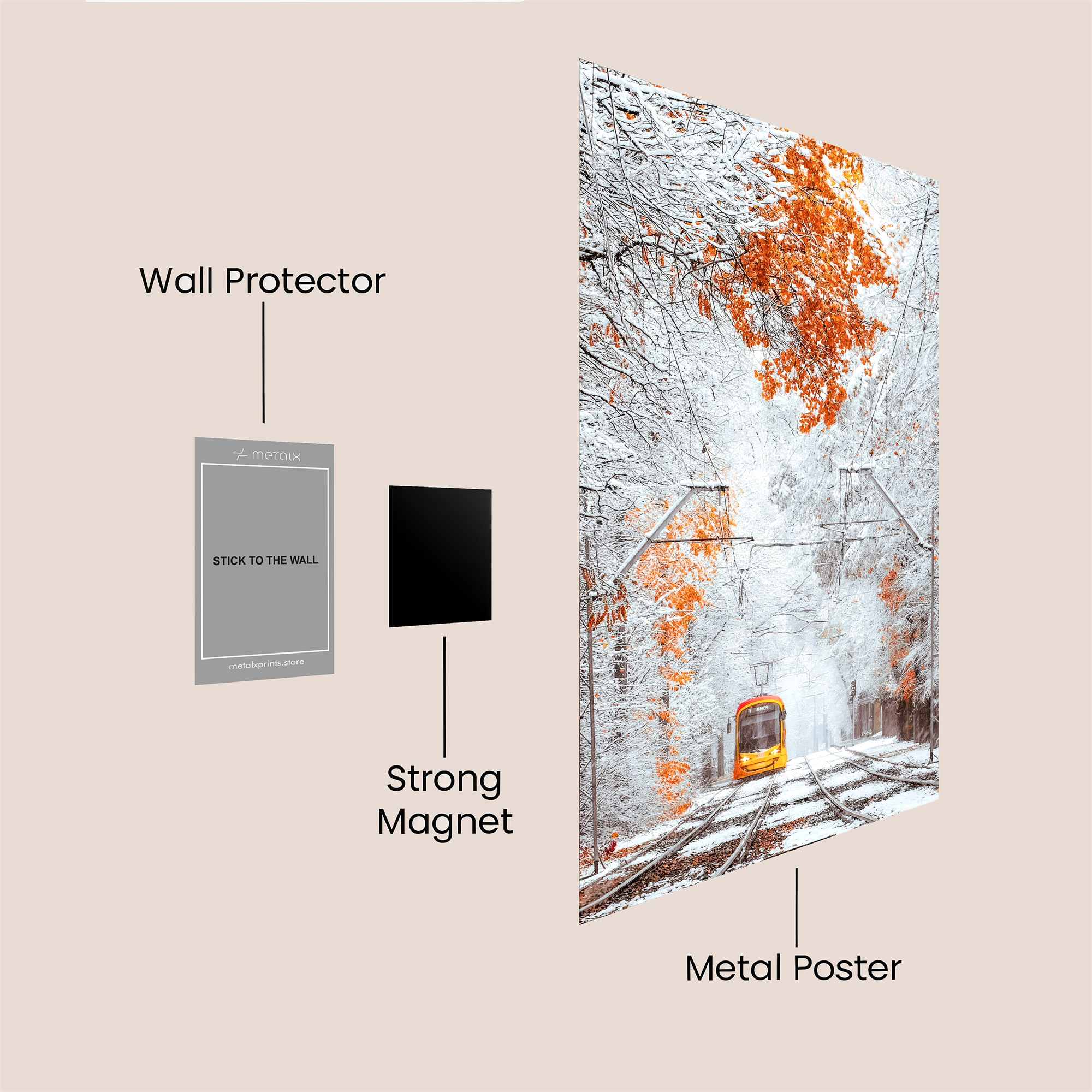 Tram Serenity Safe Wall Magnetic / M